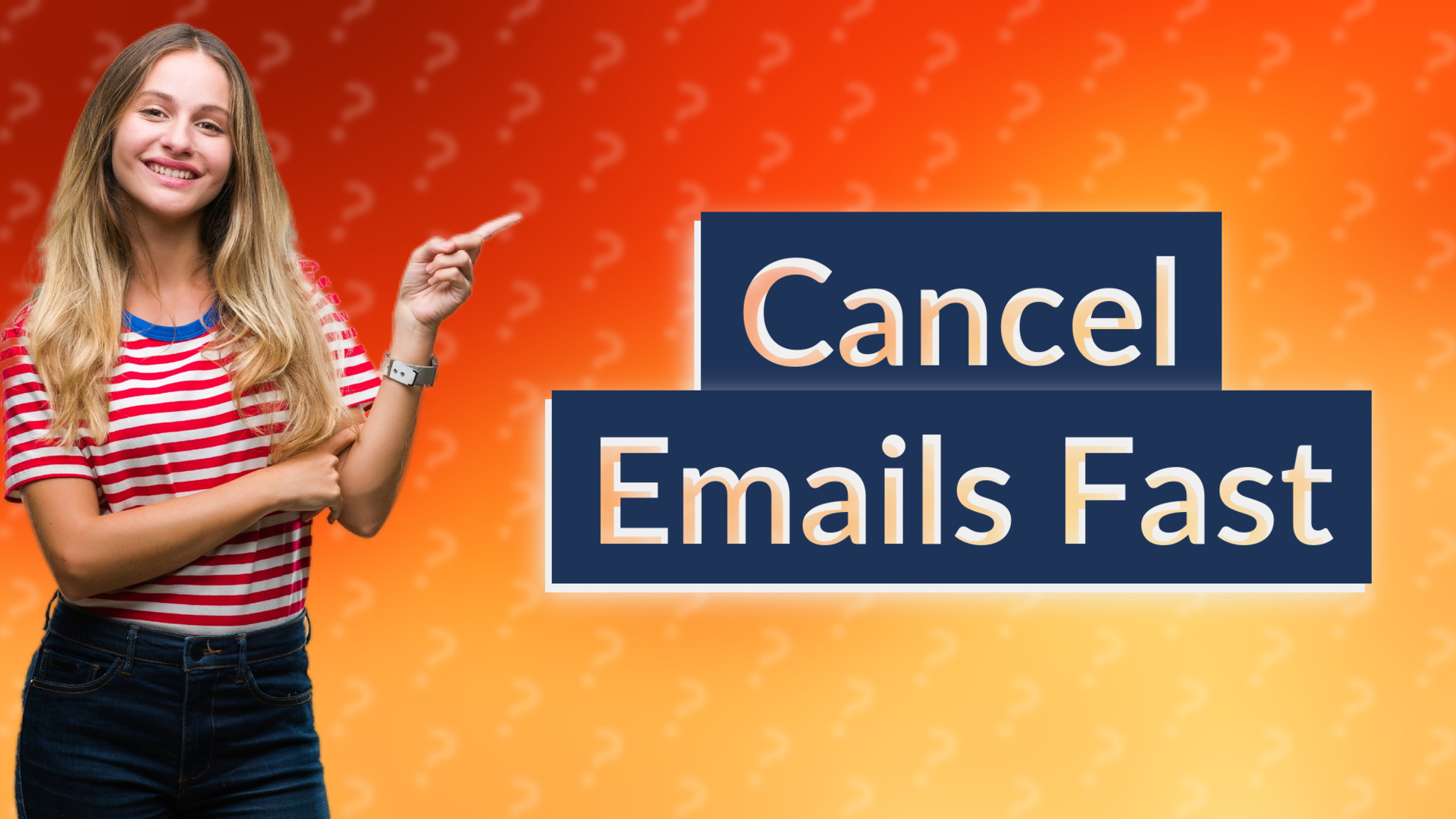 Cancel Emails Fast