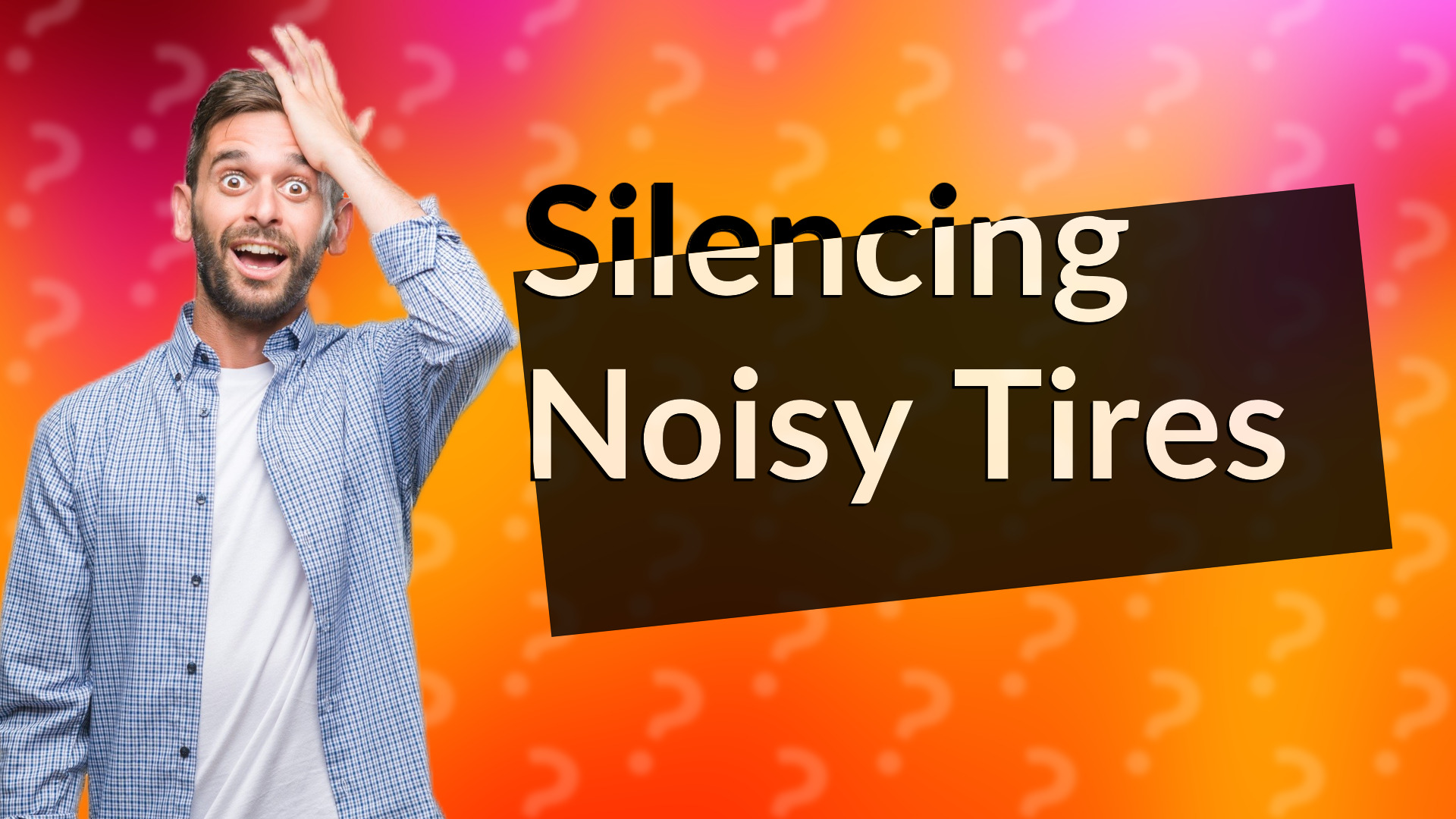 Silencing Noisy Tires
