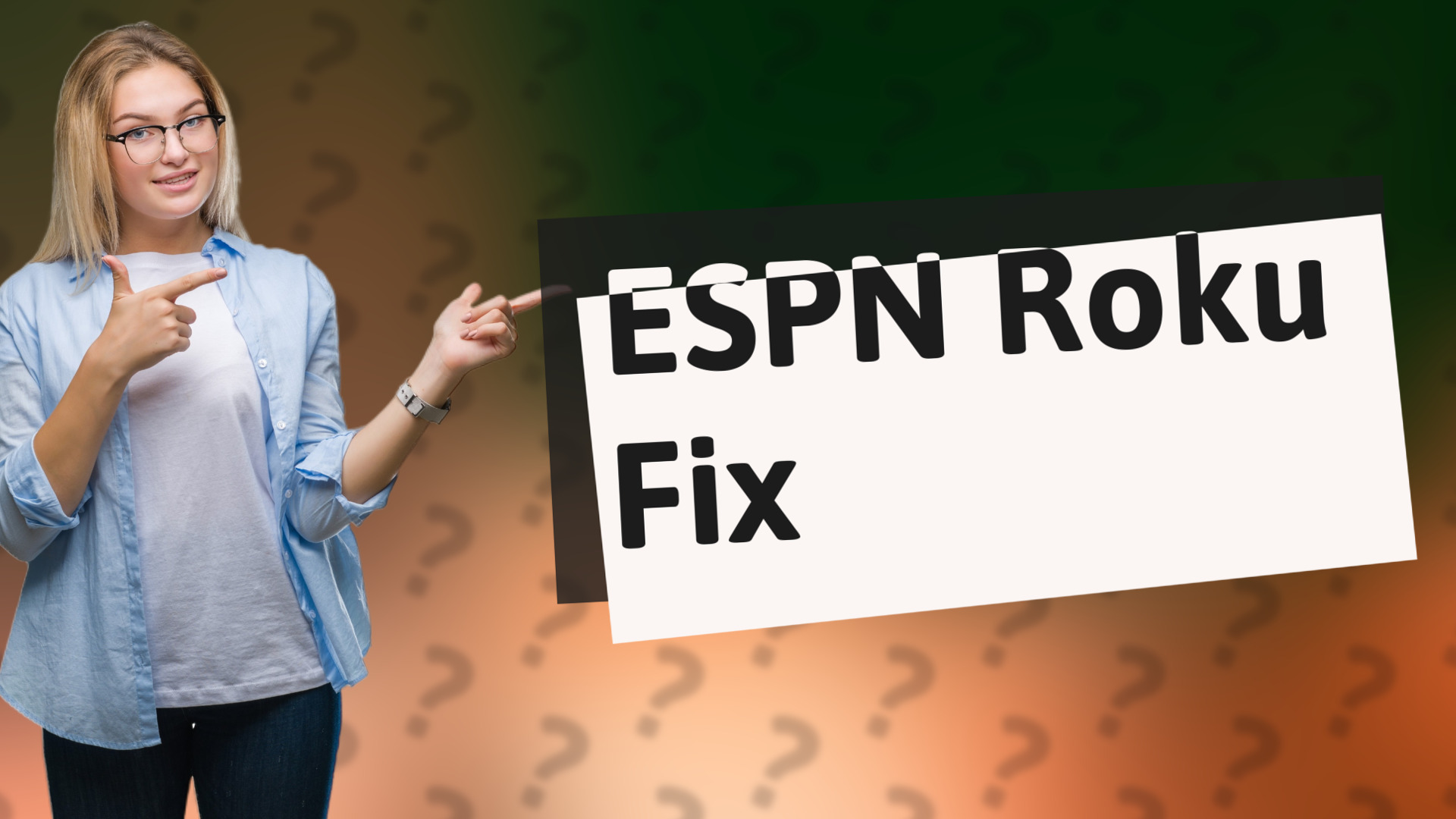 ESPN Roku Fix