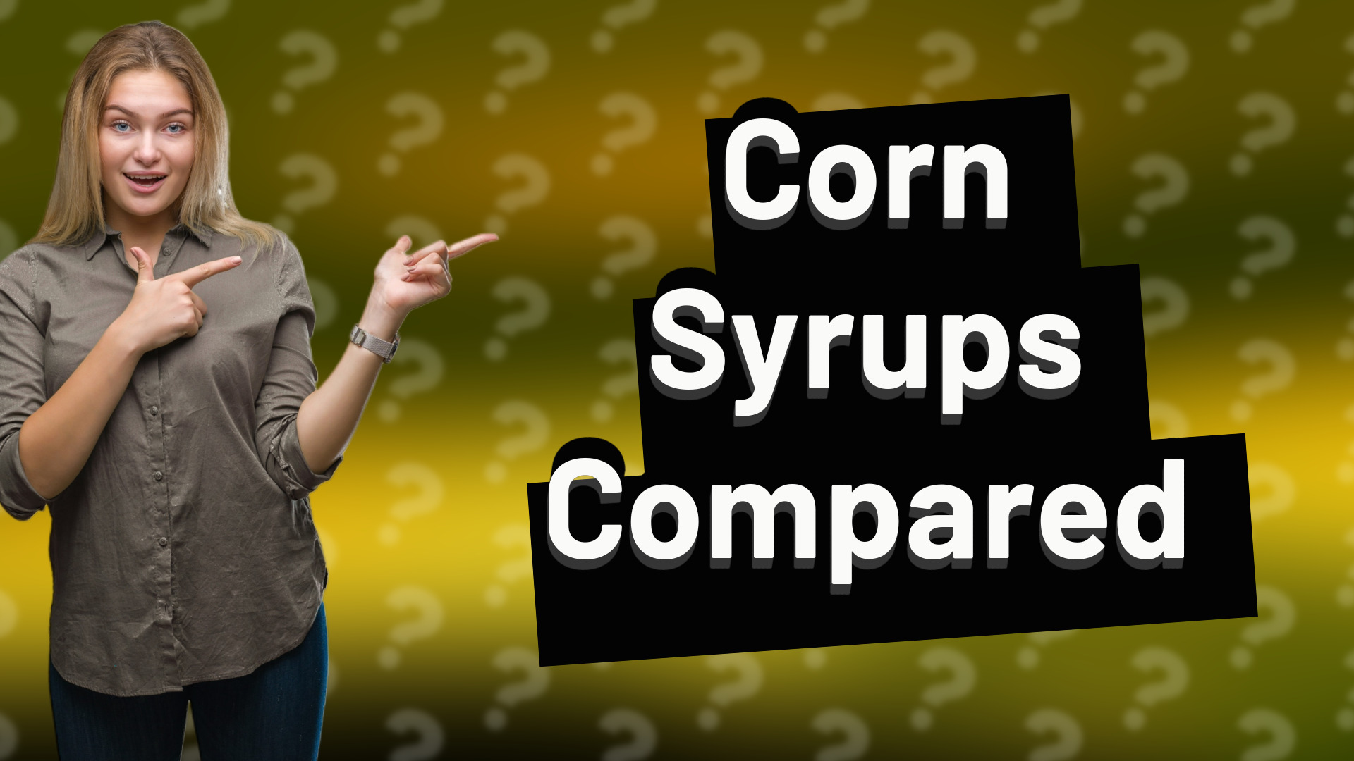 Corn Syrups Compared
