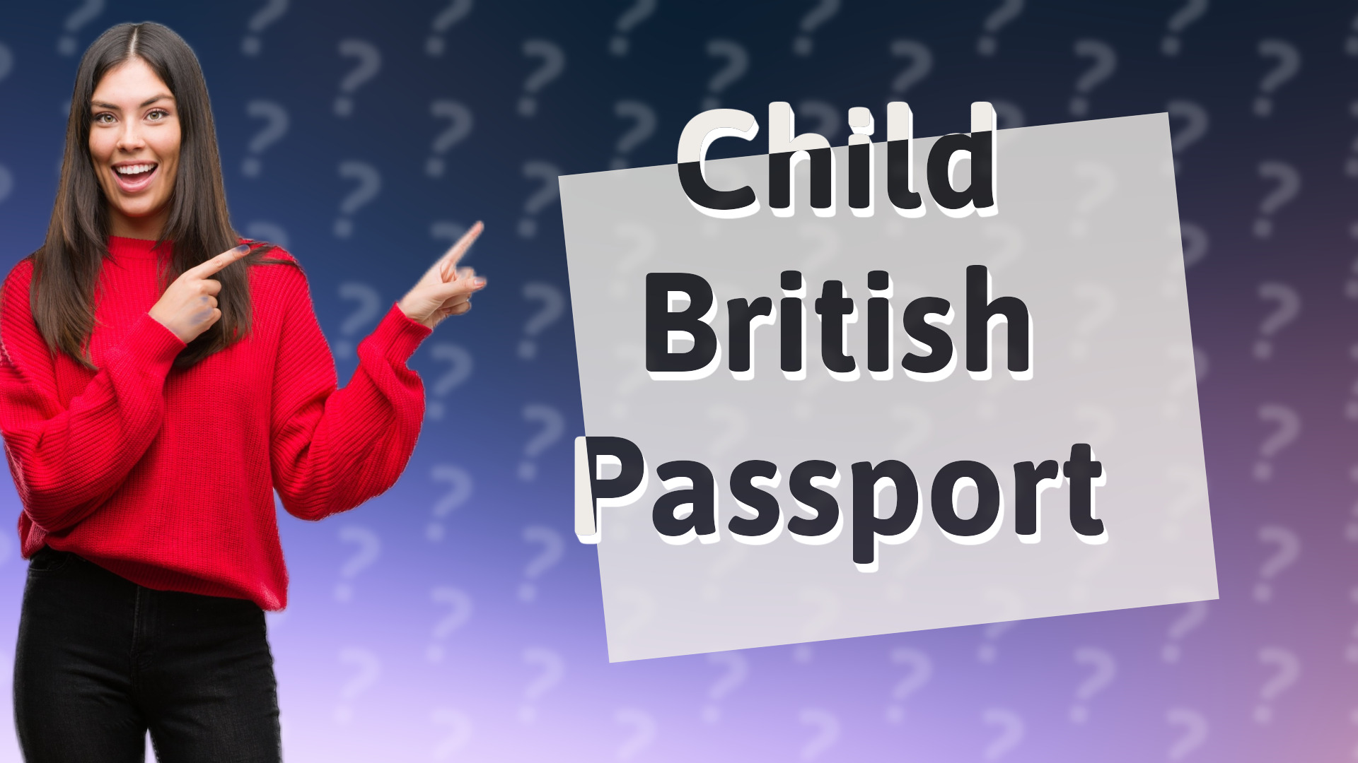 Child British Passport