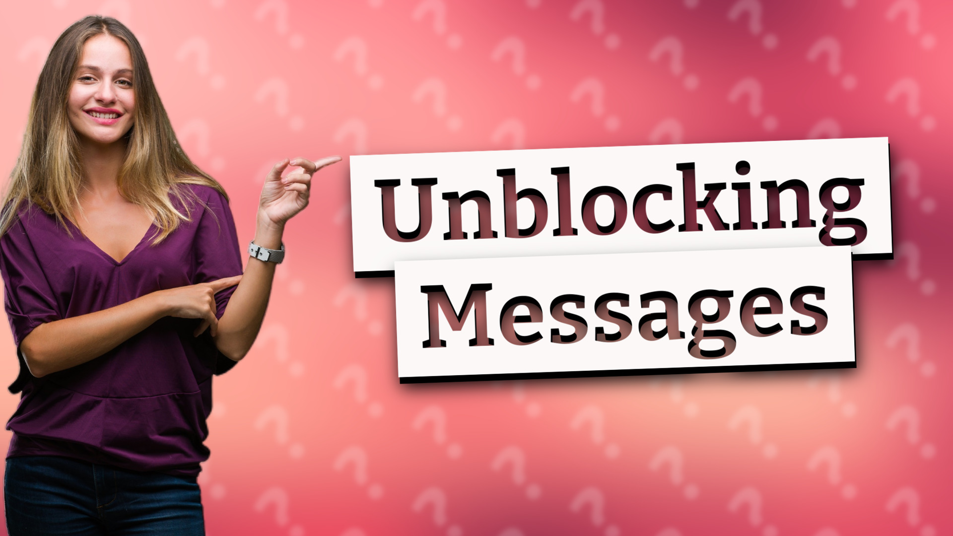 Unblocking Messages