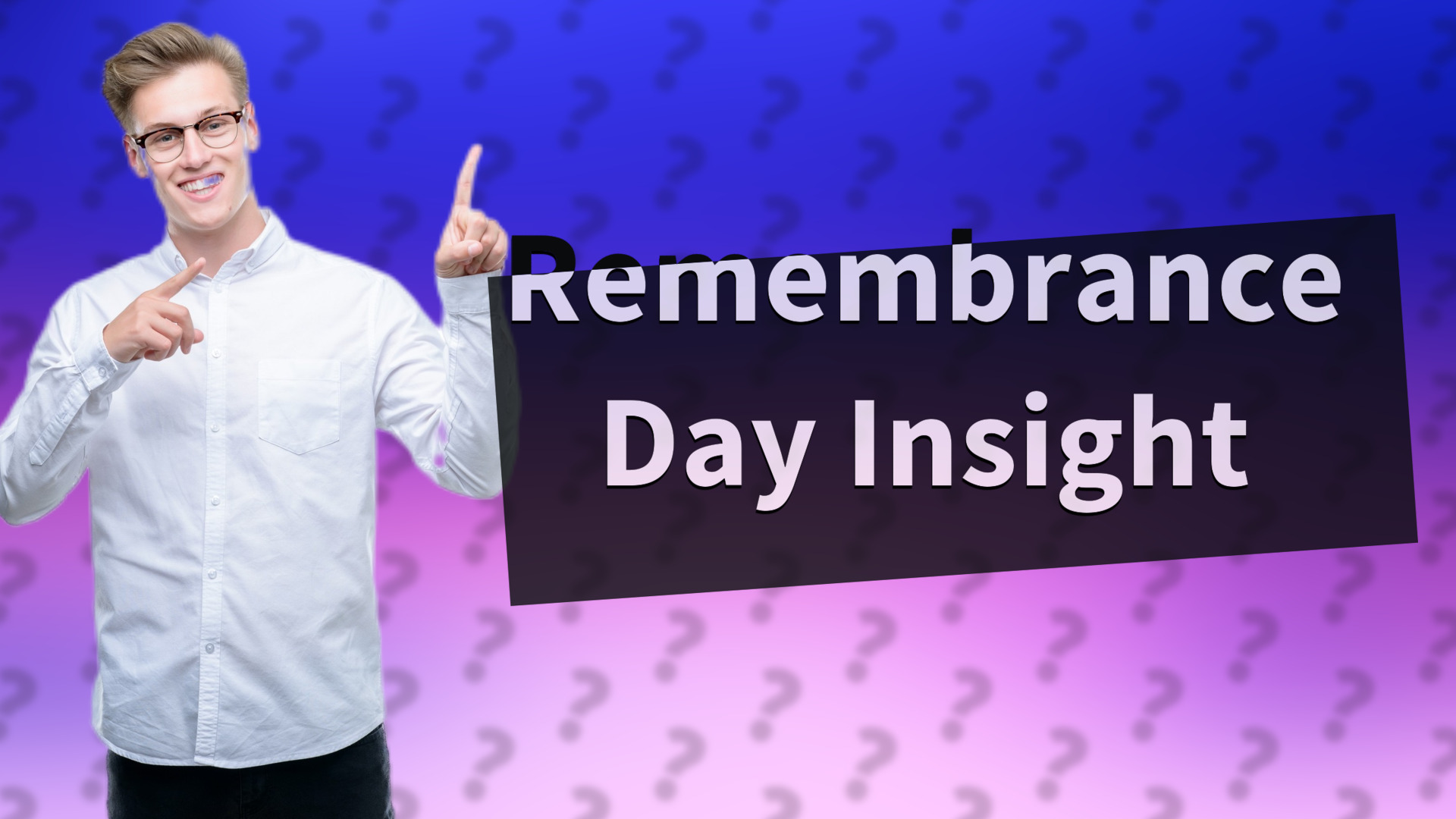 Remembrance Day Insight