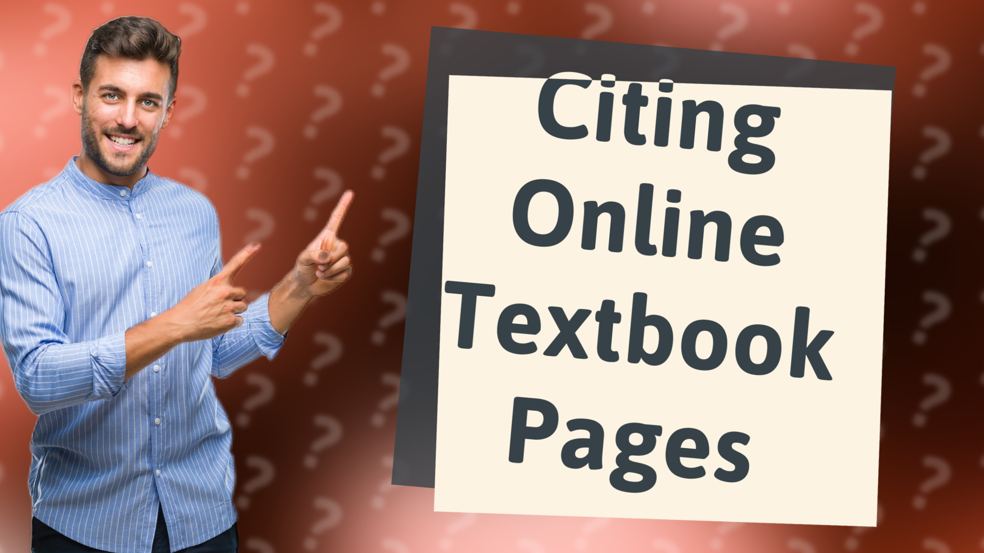 Citing Online Textbook Pages