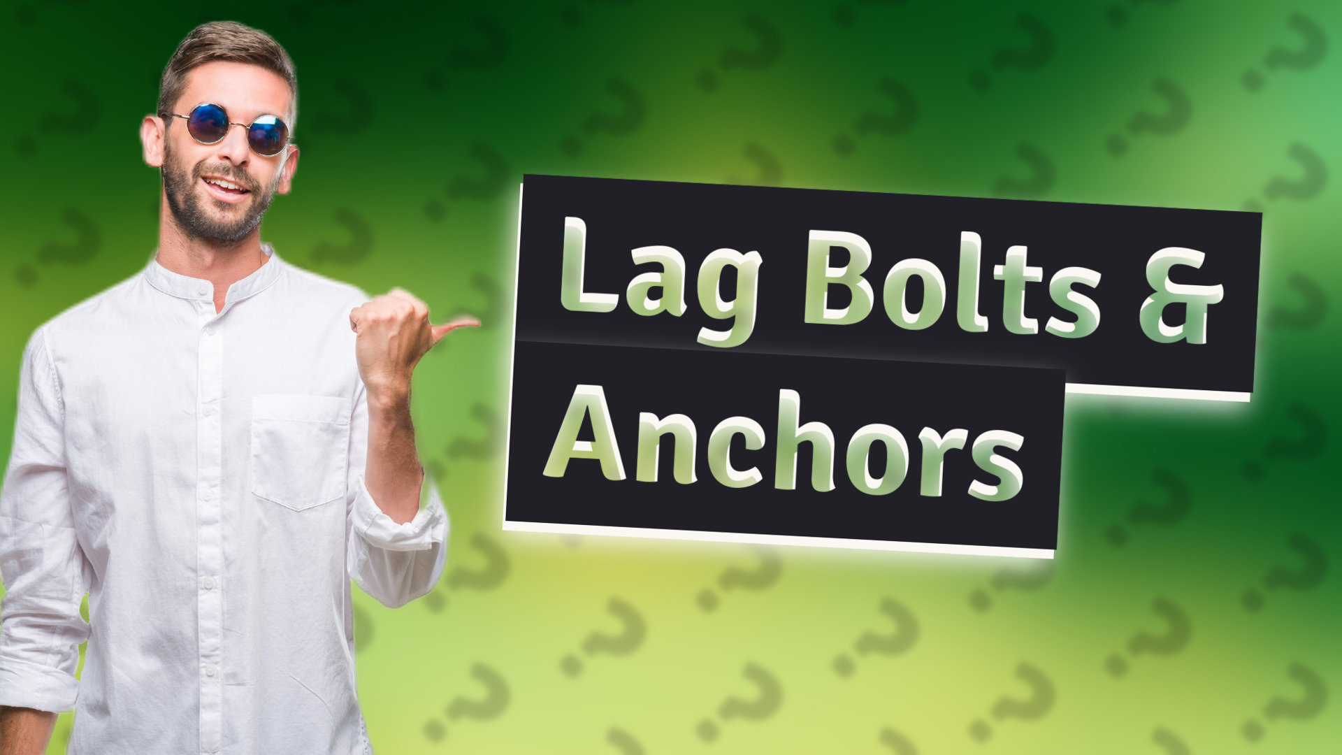 Lag Bolts & Anchors