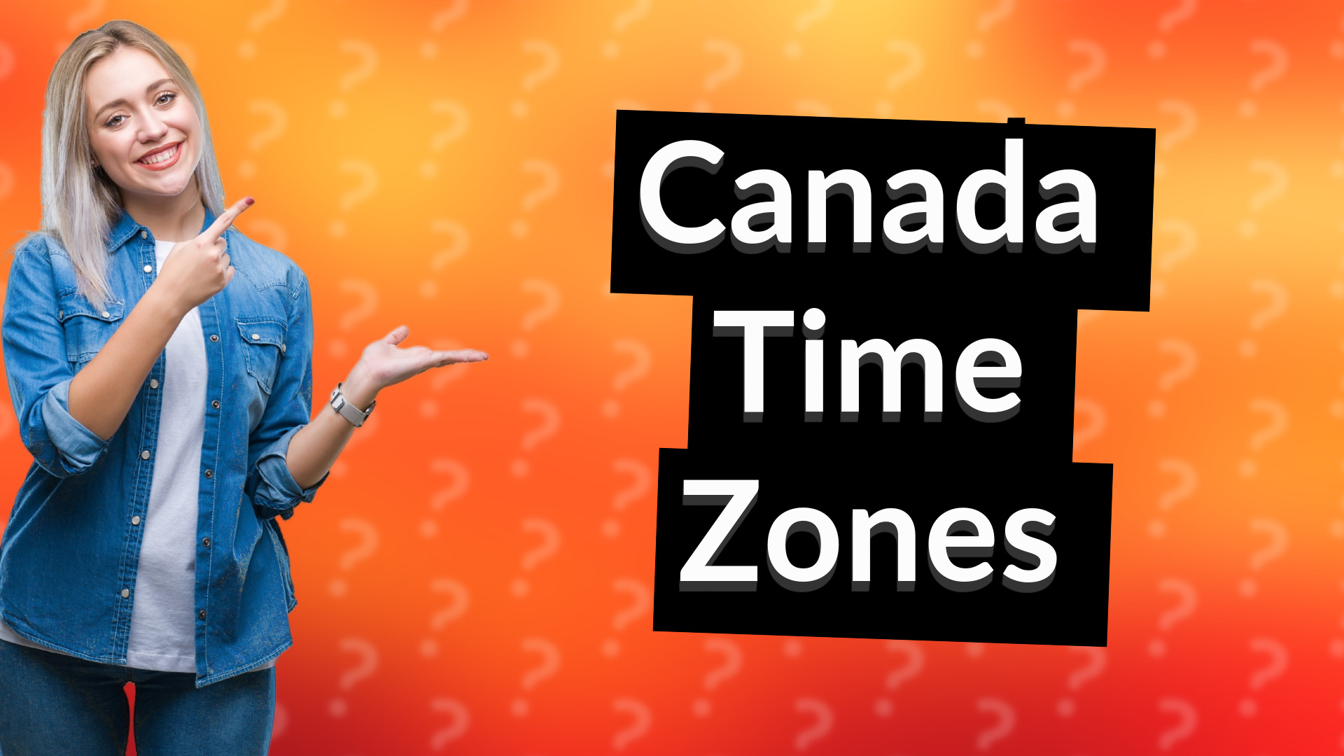 Canada Time Zones