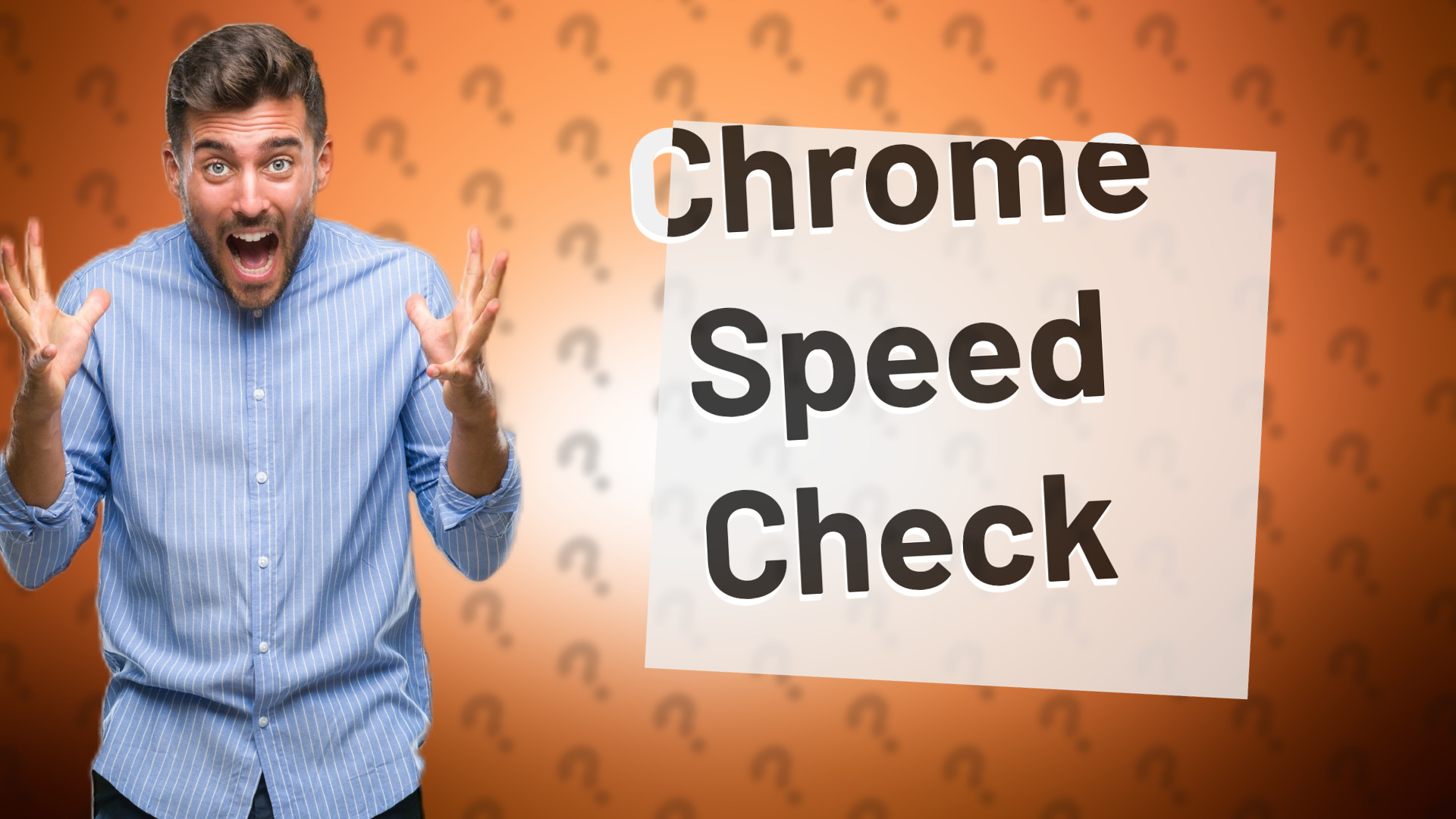 Chrome Speed Check