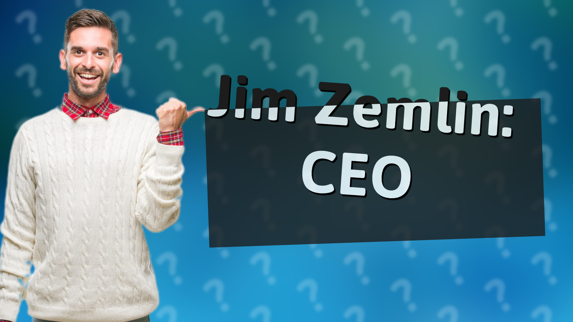 Jim Zemlin: CEO