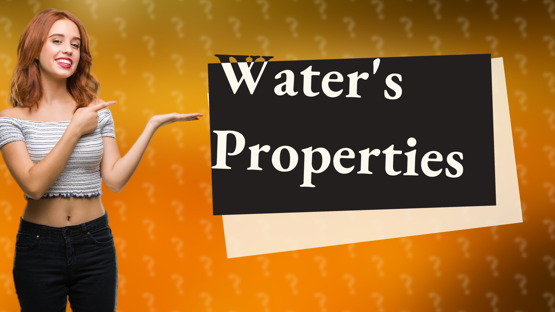 Water's Properties