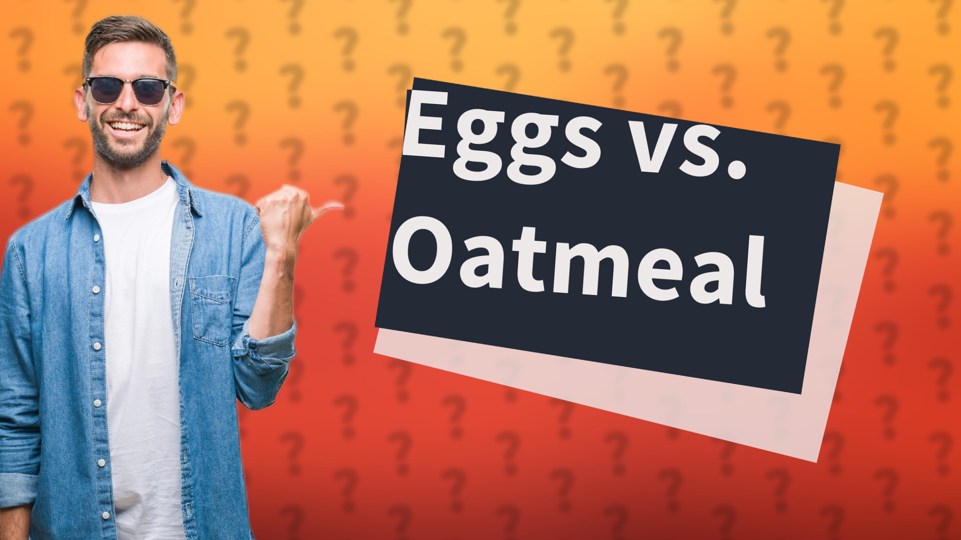 Eggs vs. Oatmeal