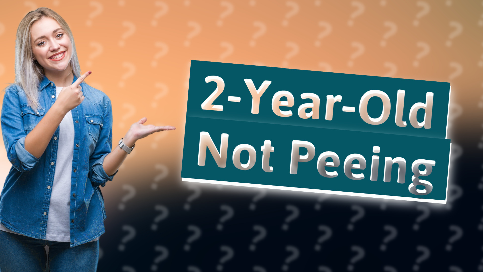 2-Year-Old Not Peeing