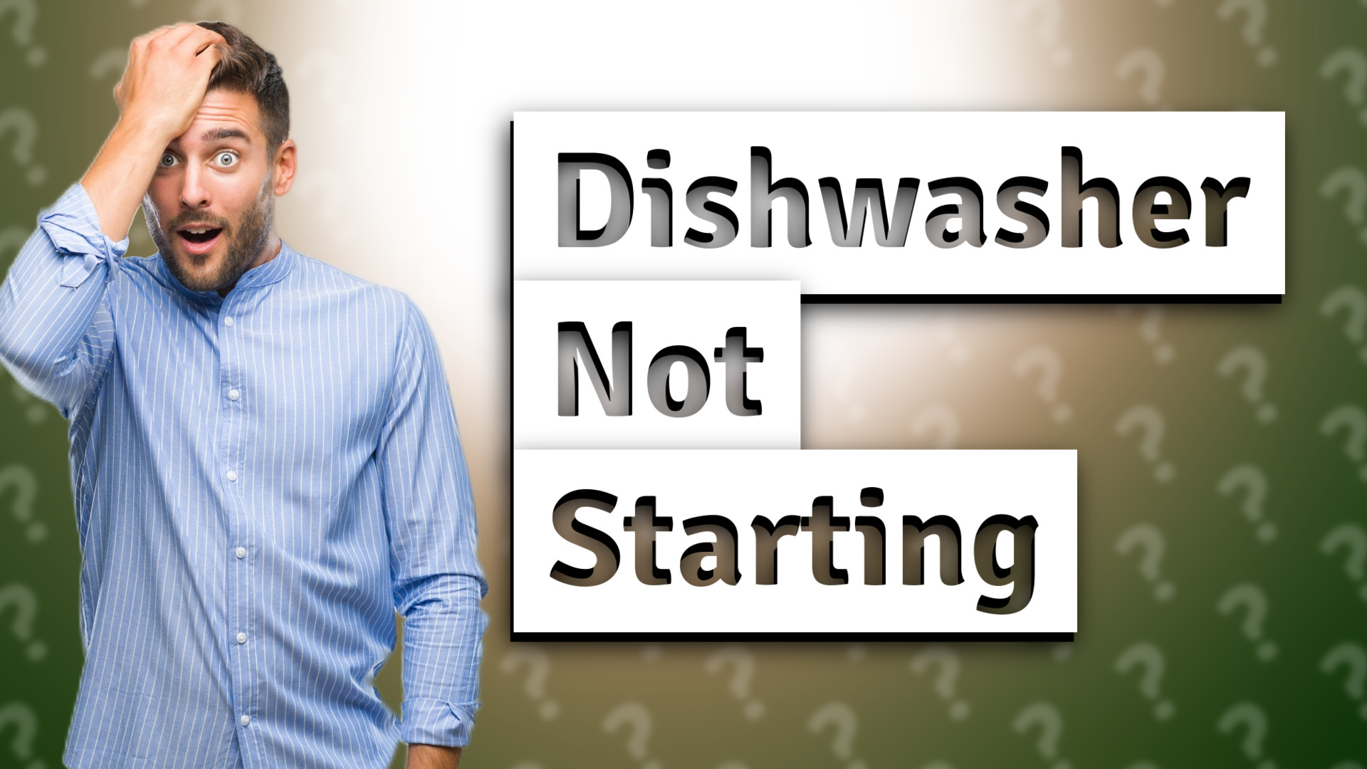Dishwasher Not Starting
