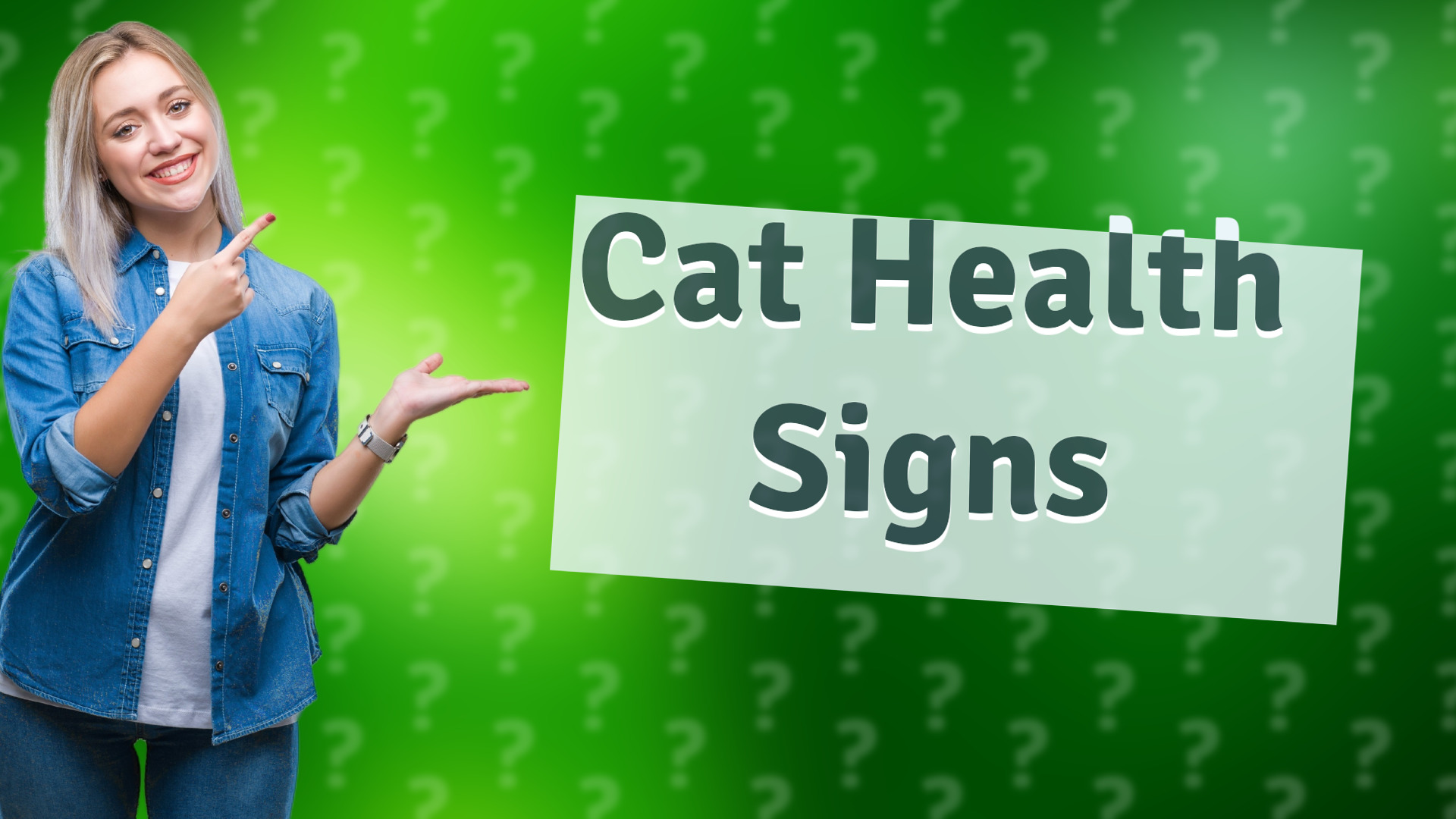 Cat Health Signs