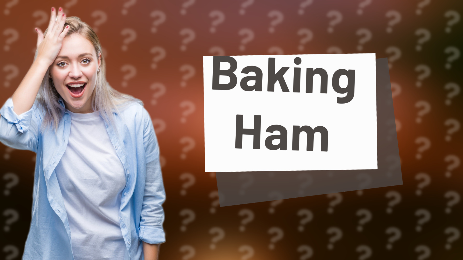Baking Ham