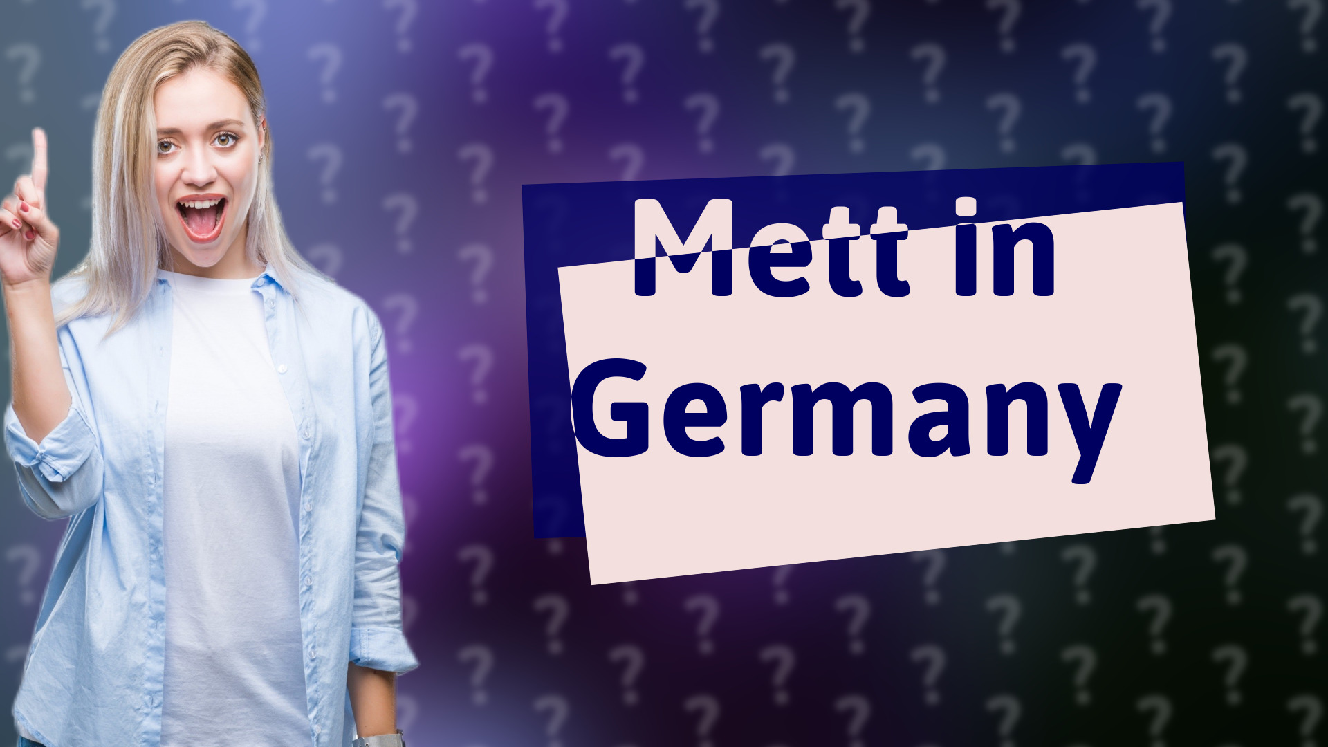 Mett in Germany