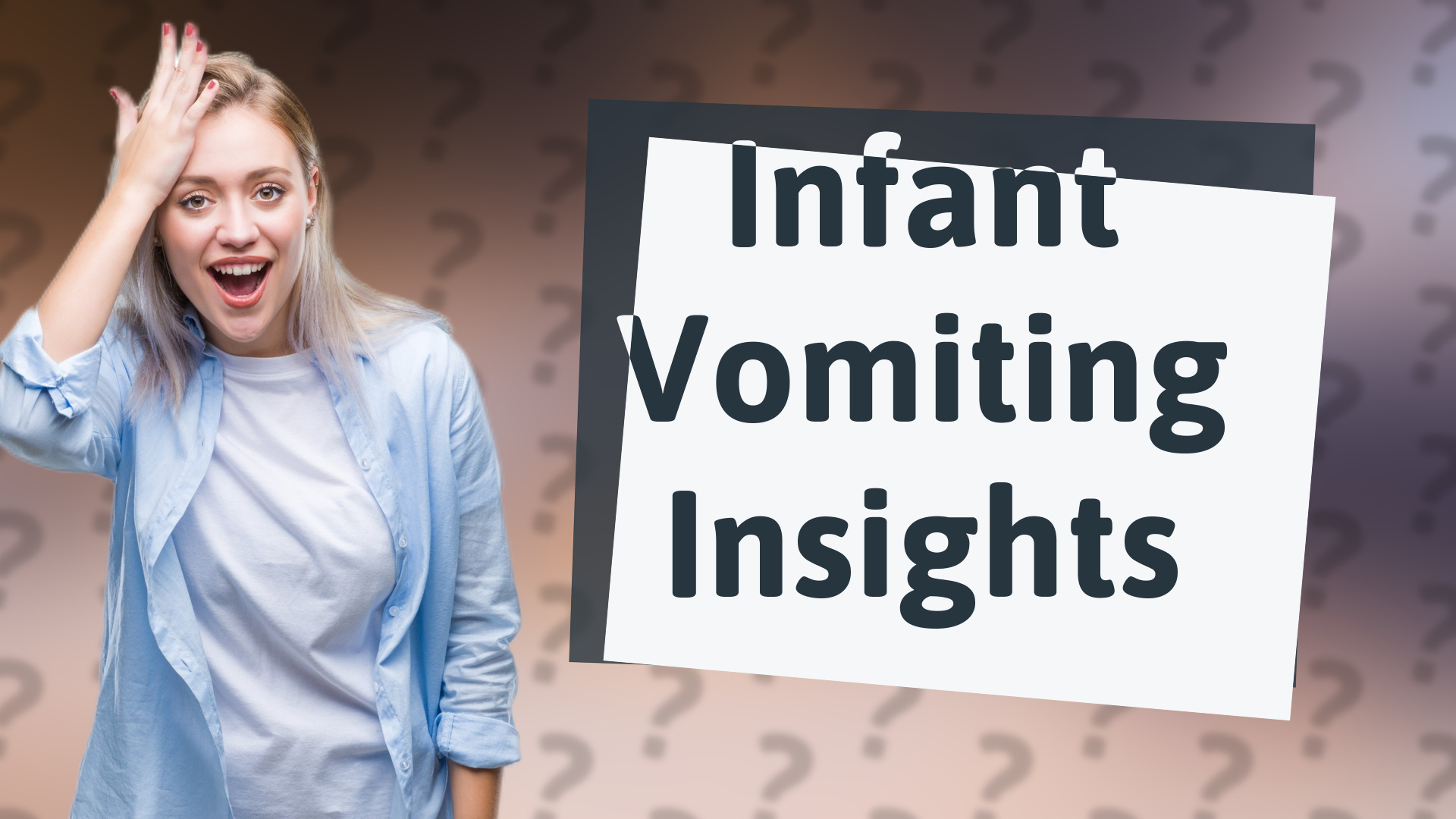 Infant Vomiting Insights