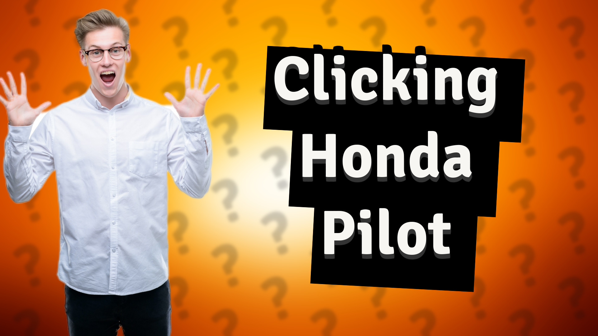 Clicking Honda Pilot