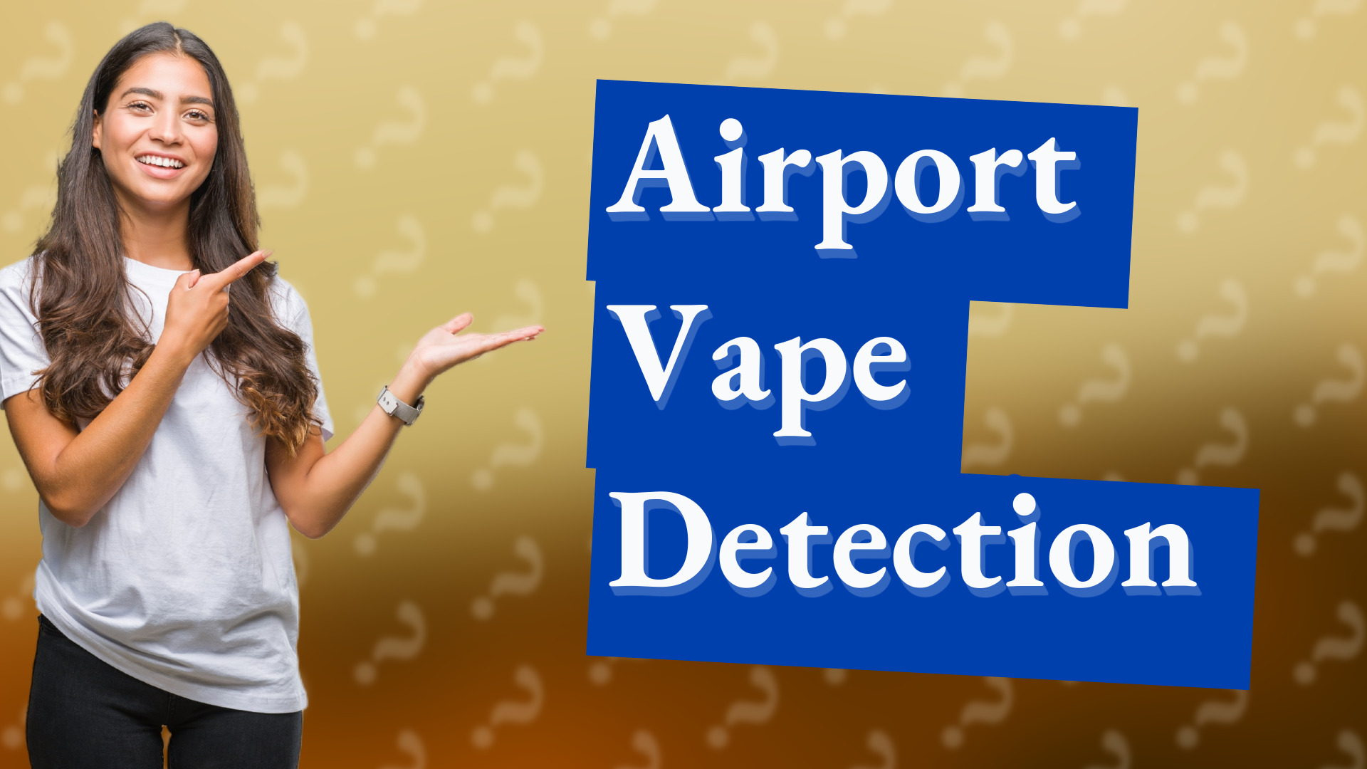 Airport Vape Detection