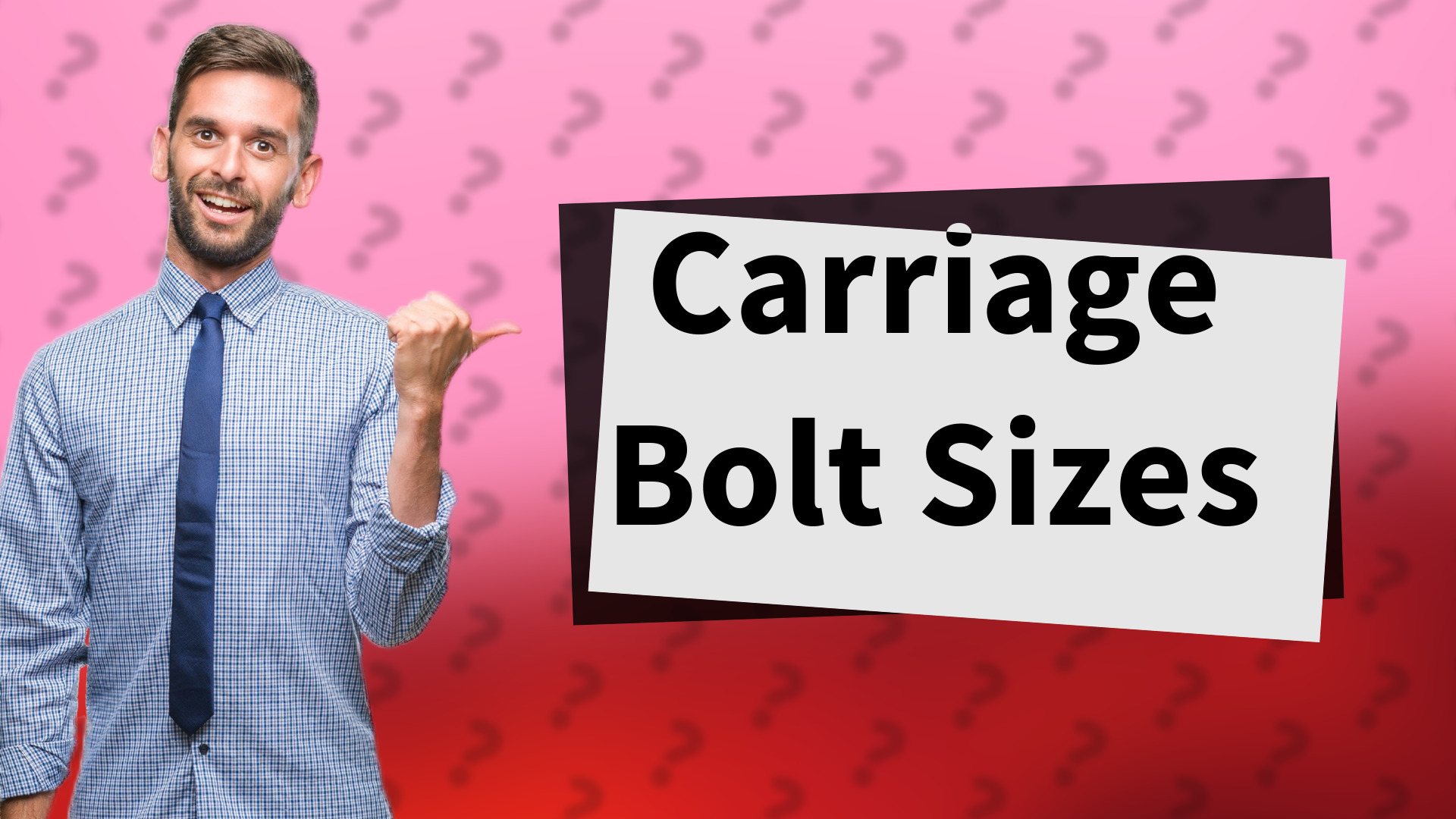 Carriage Bolt Sizes
