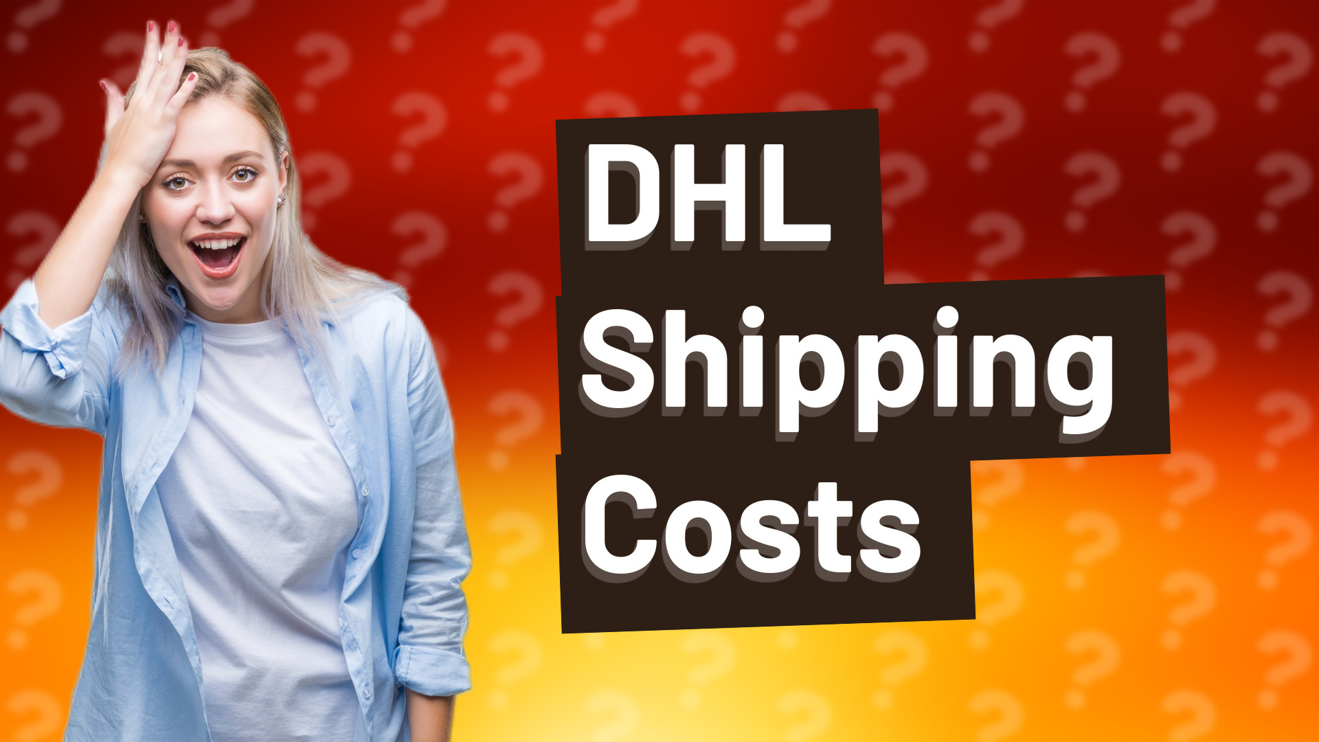 DHL Shipping Costs