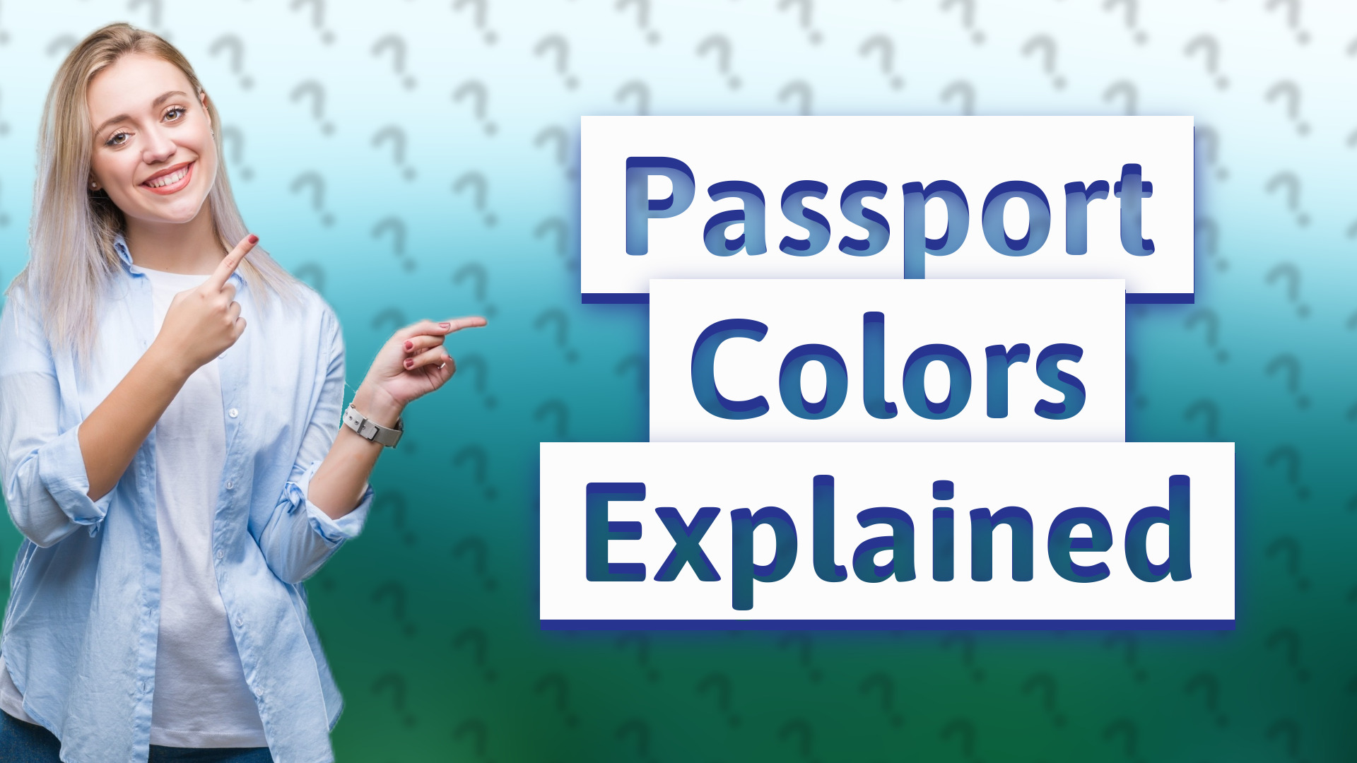 Passport Colors Explained
