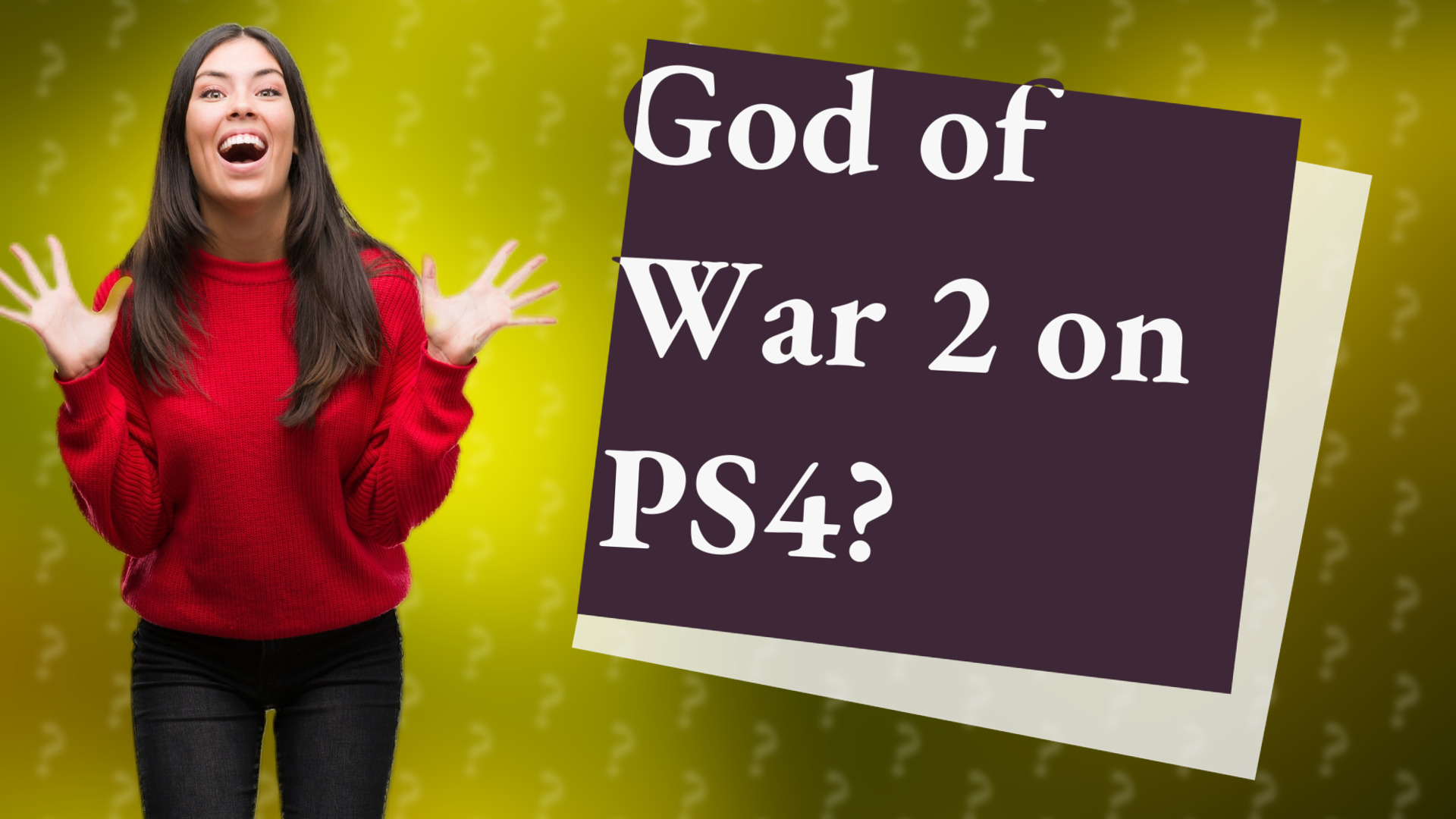 God of War 2 on PS4?