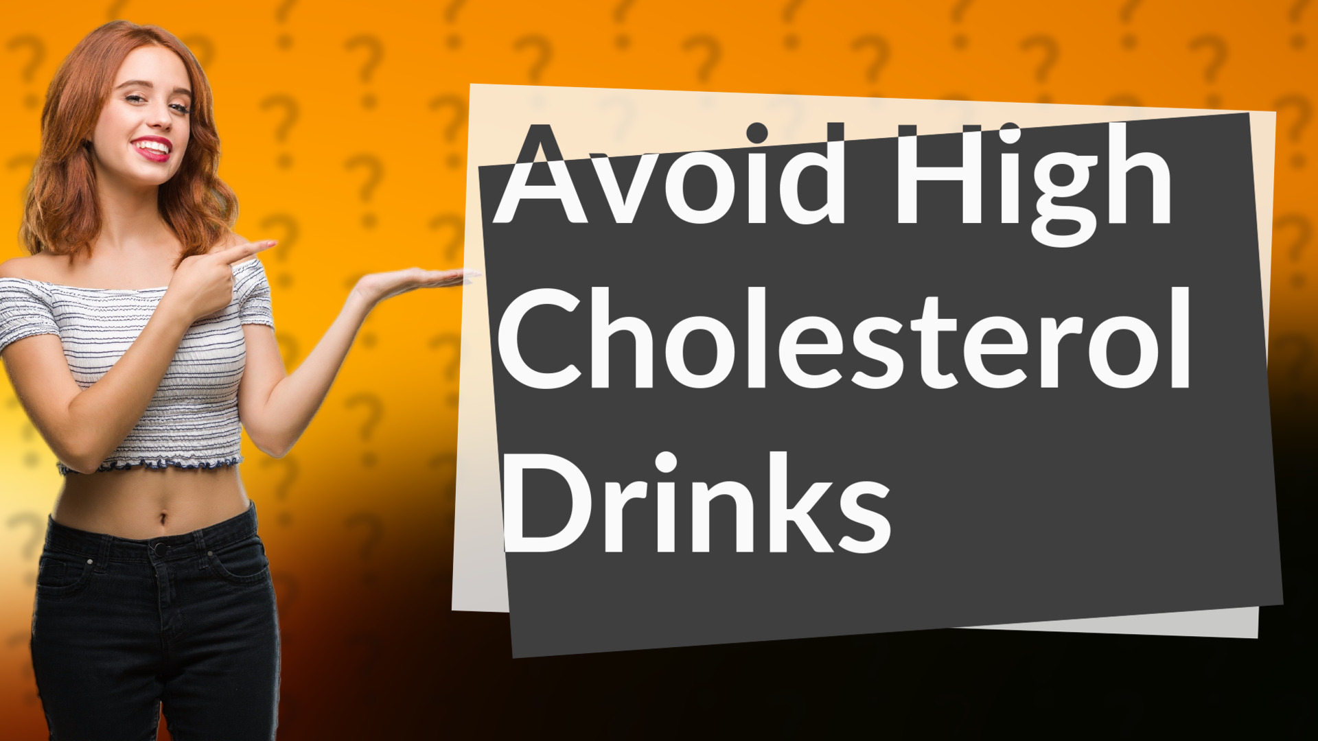 Avoid High Cholesterol Drinks