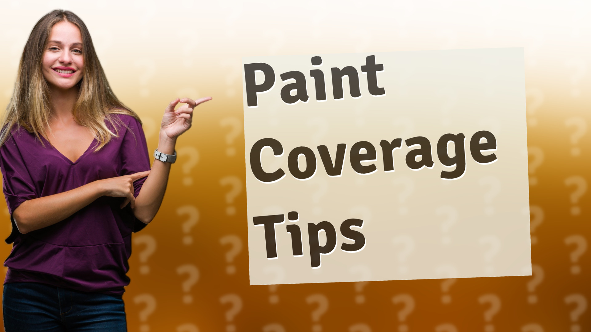 Paint Coverage Tips