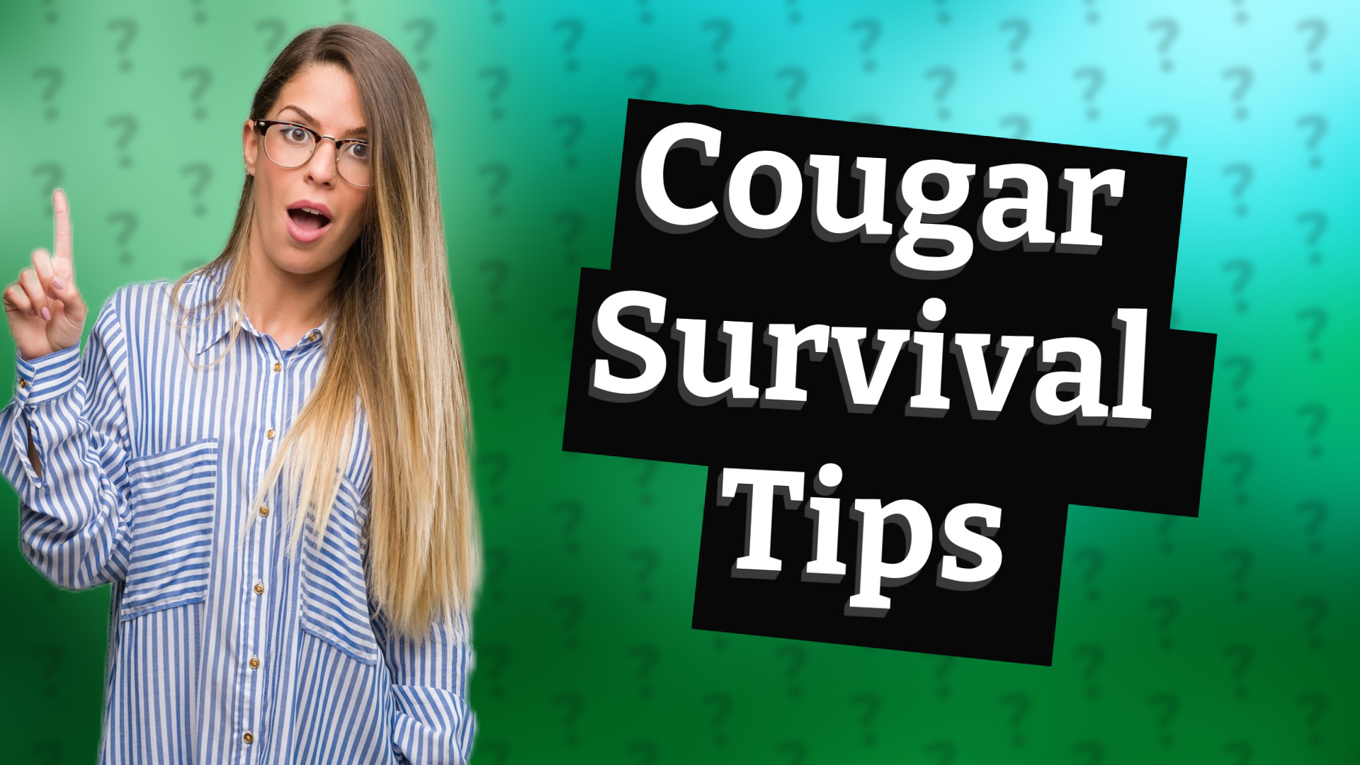 Cougar Survival Tips