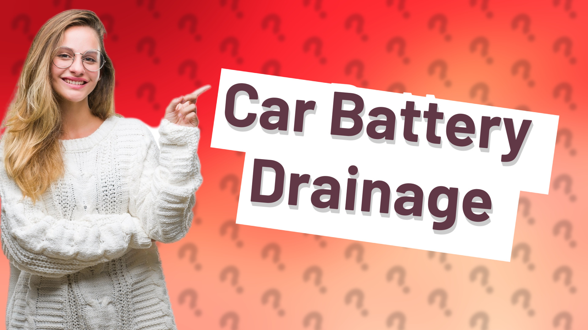 Car Battery Drainage