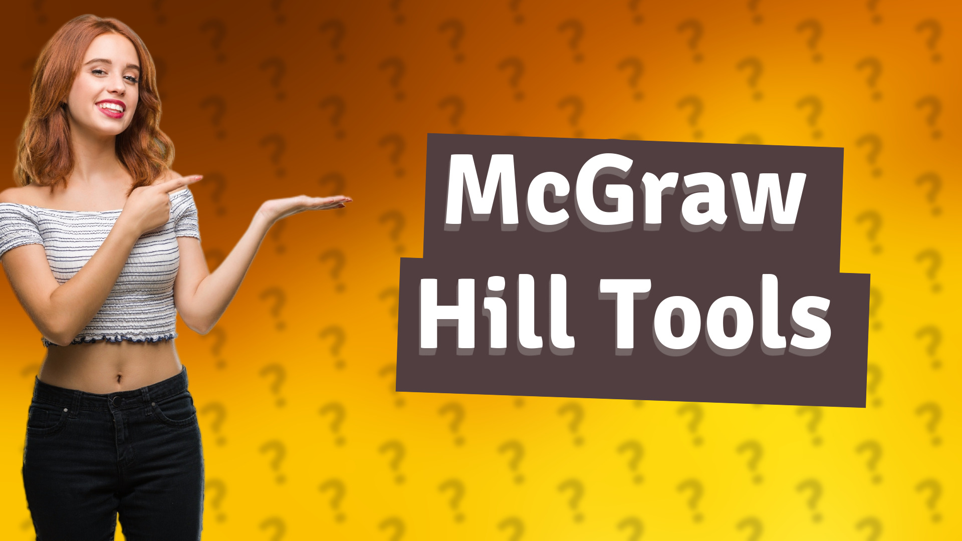 McGraw Hill Tools