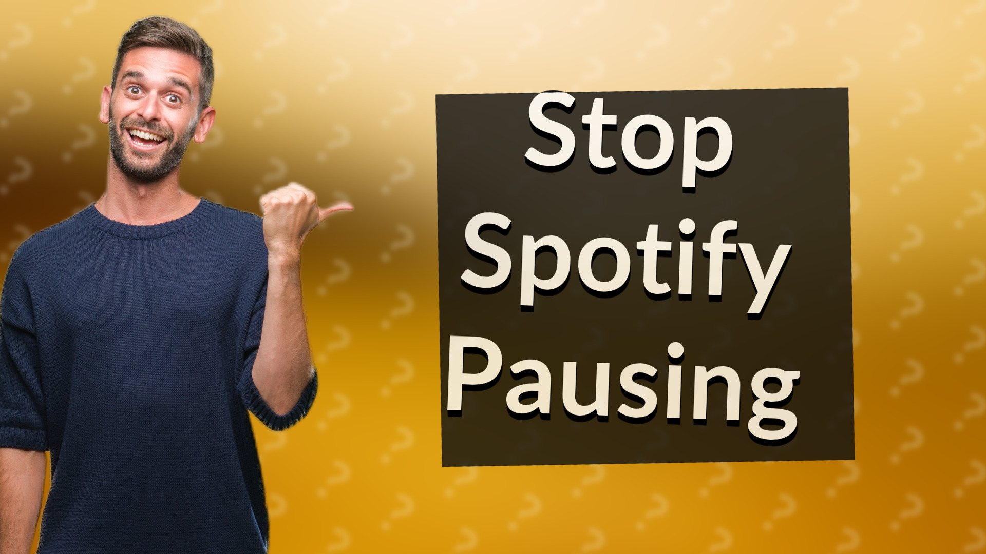 Stop Spotify Pausing
