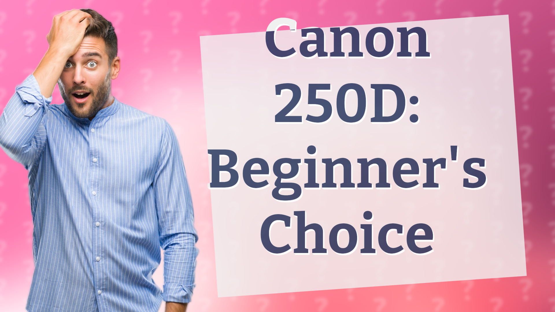 Canon 250D: Beginner's Choice