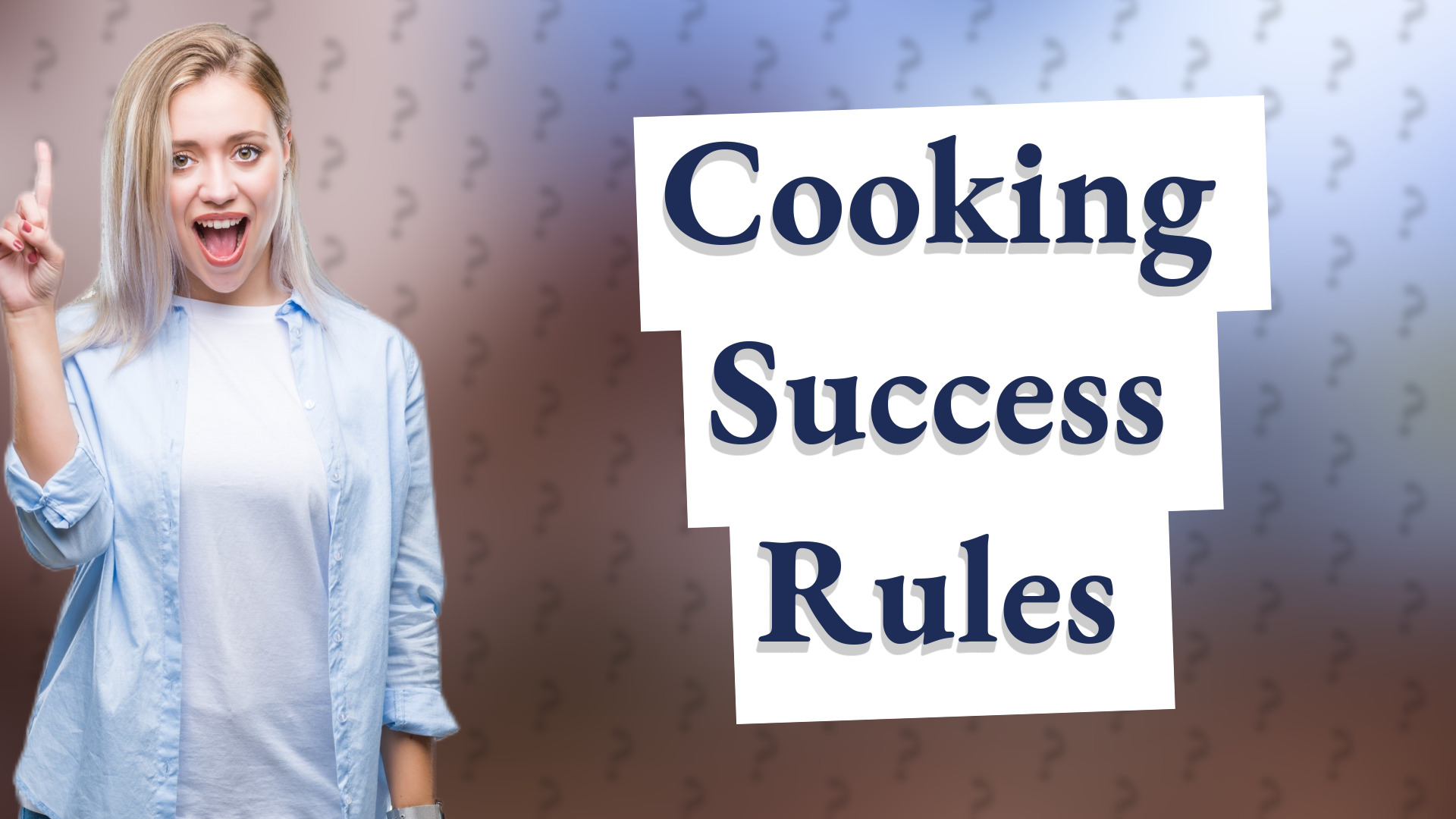 Cooking Success Rules