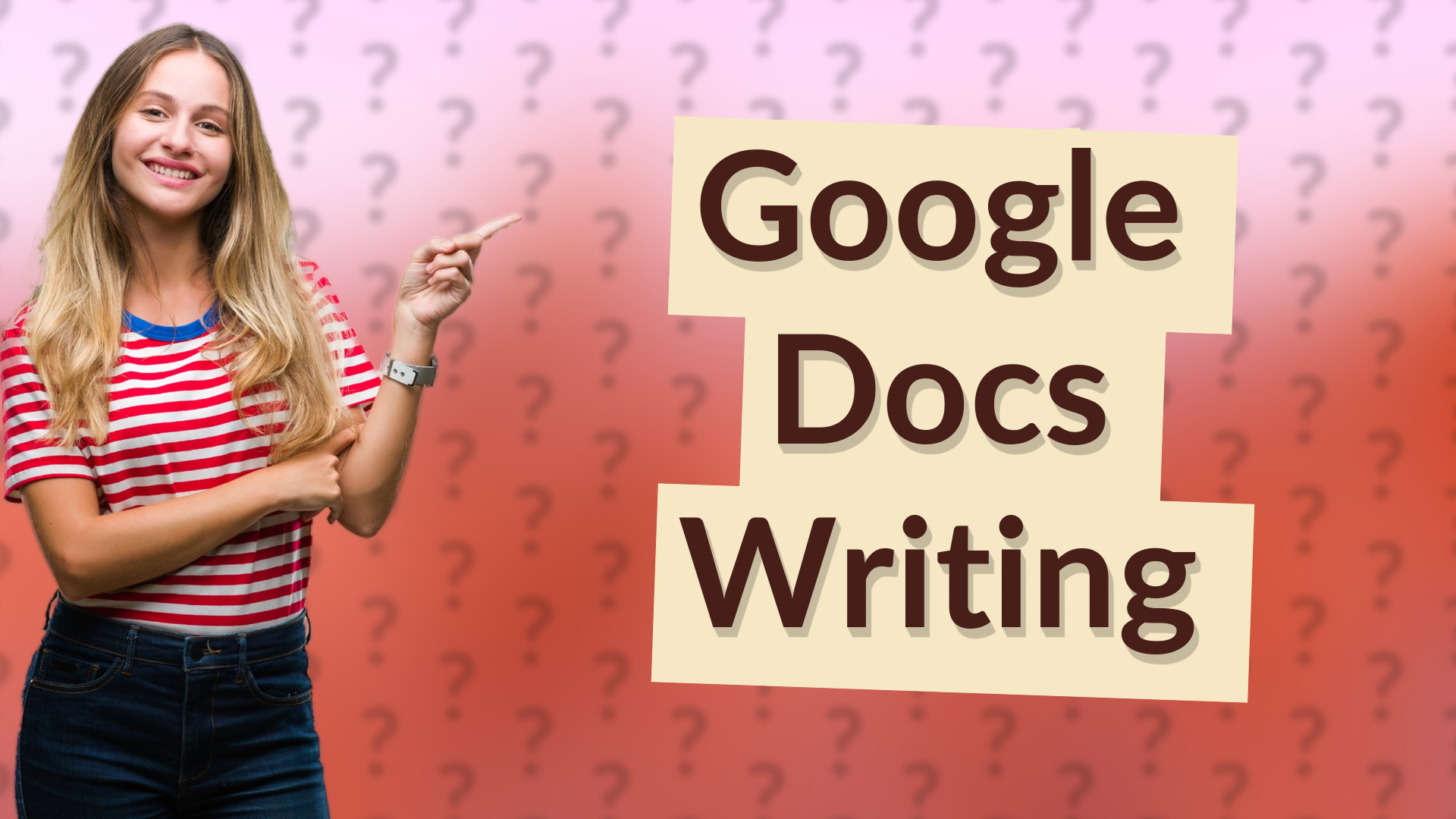 Google Docs Writing
