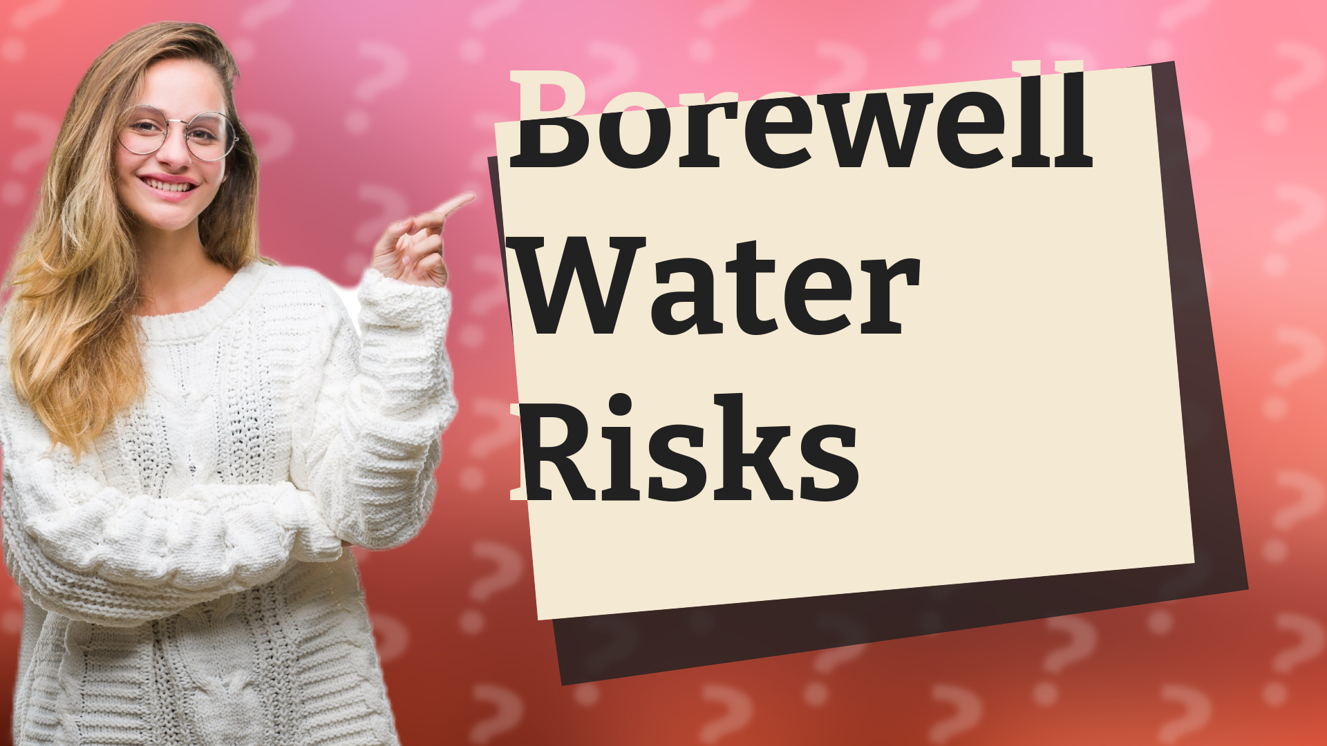 Borewell Water Risks