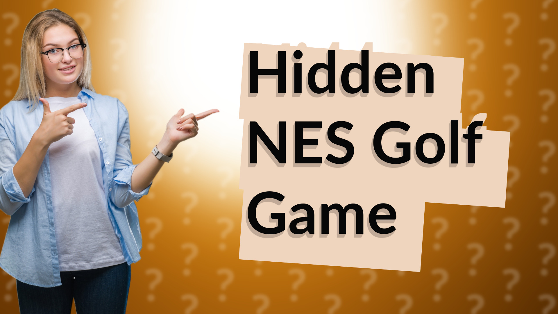 Hidden NES Golf Game