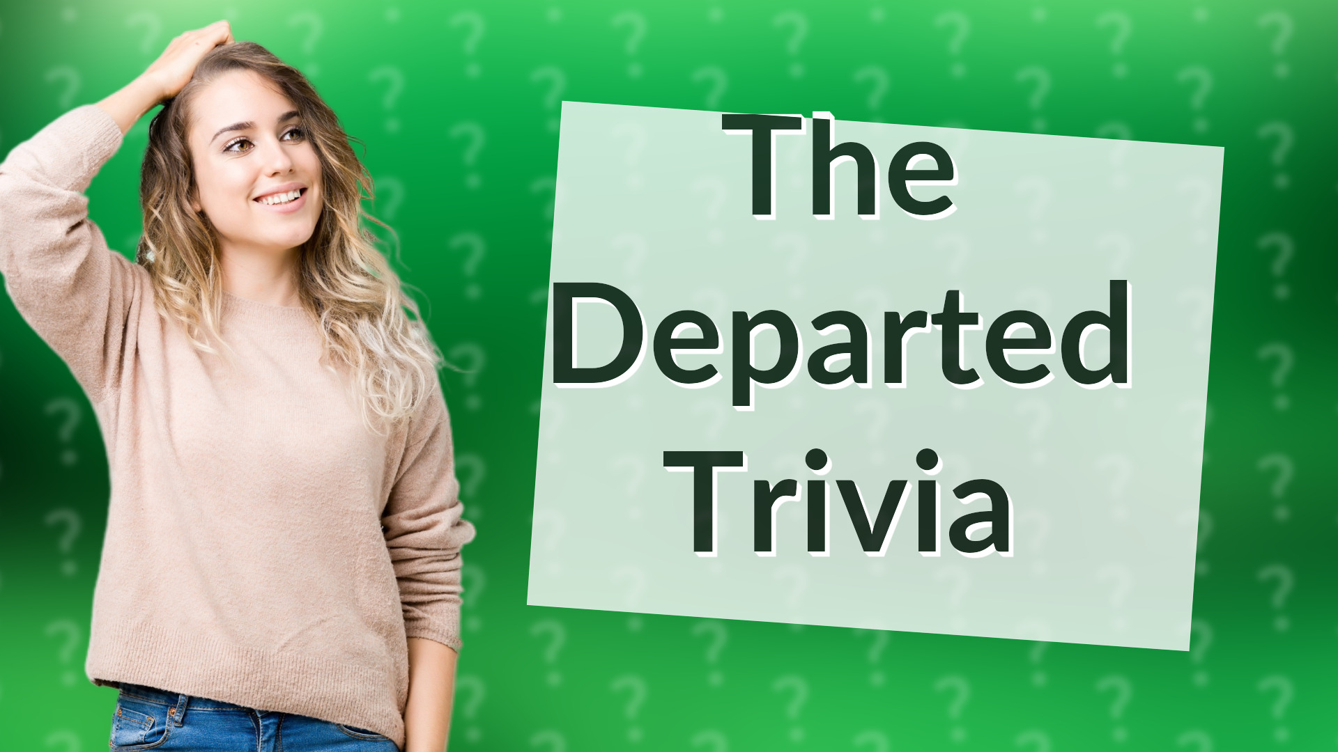 The Departed Trivia
