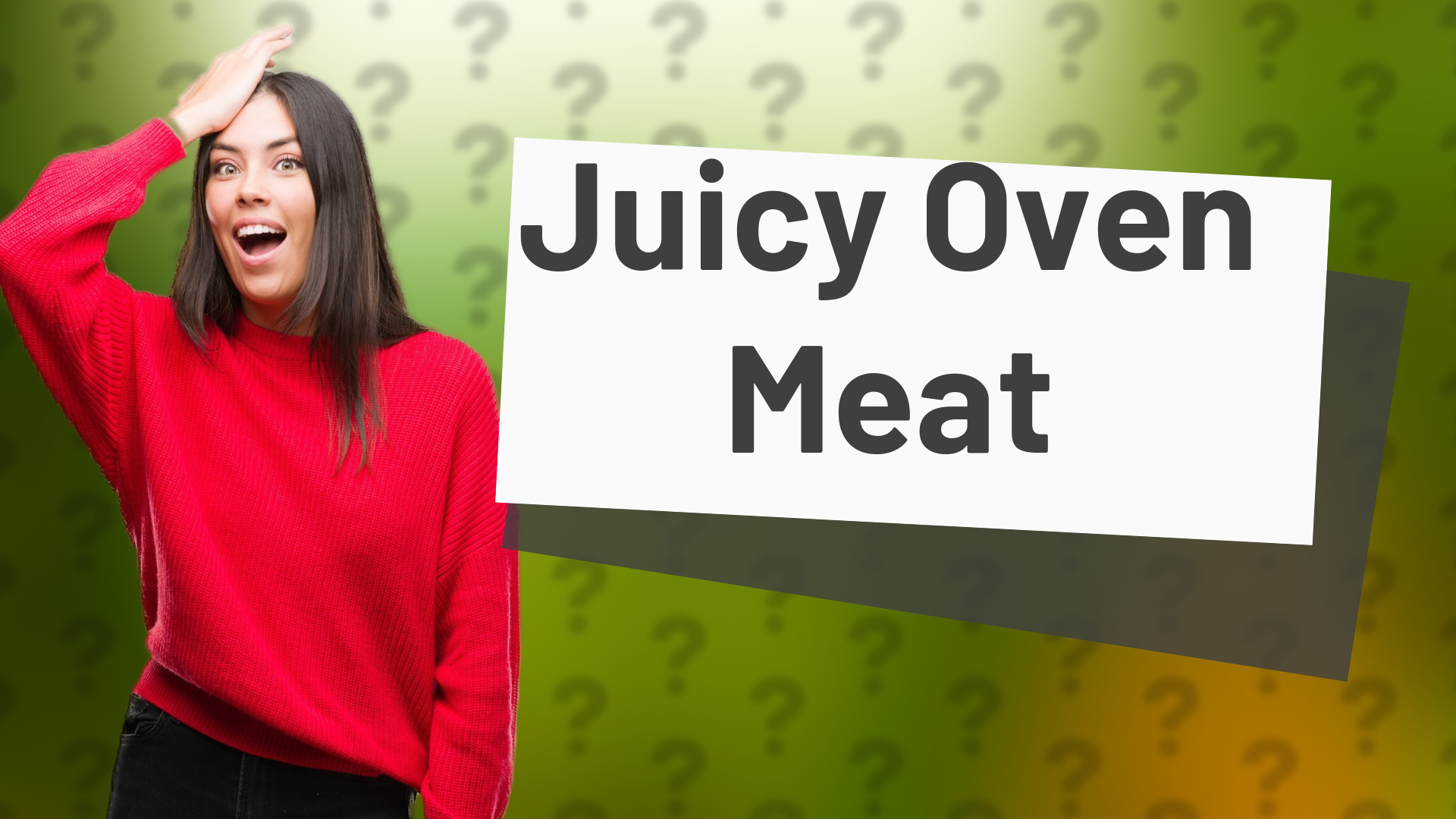 Juicy Oven Meat