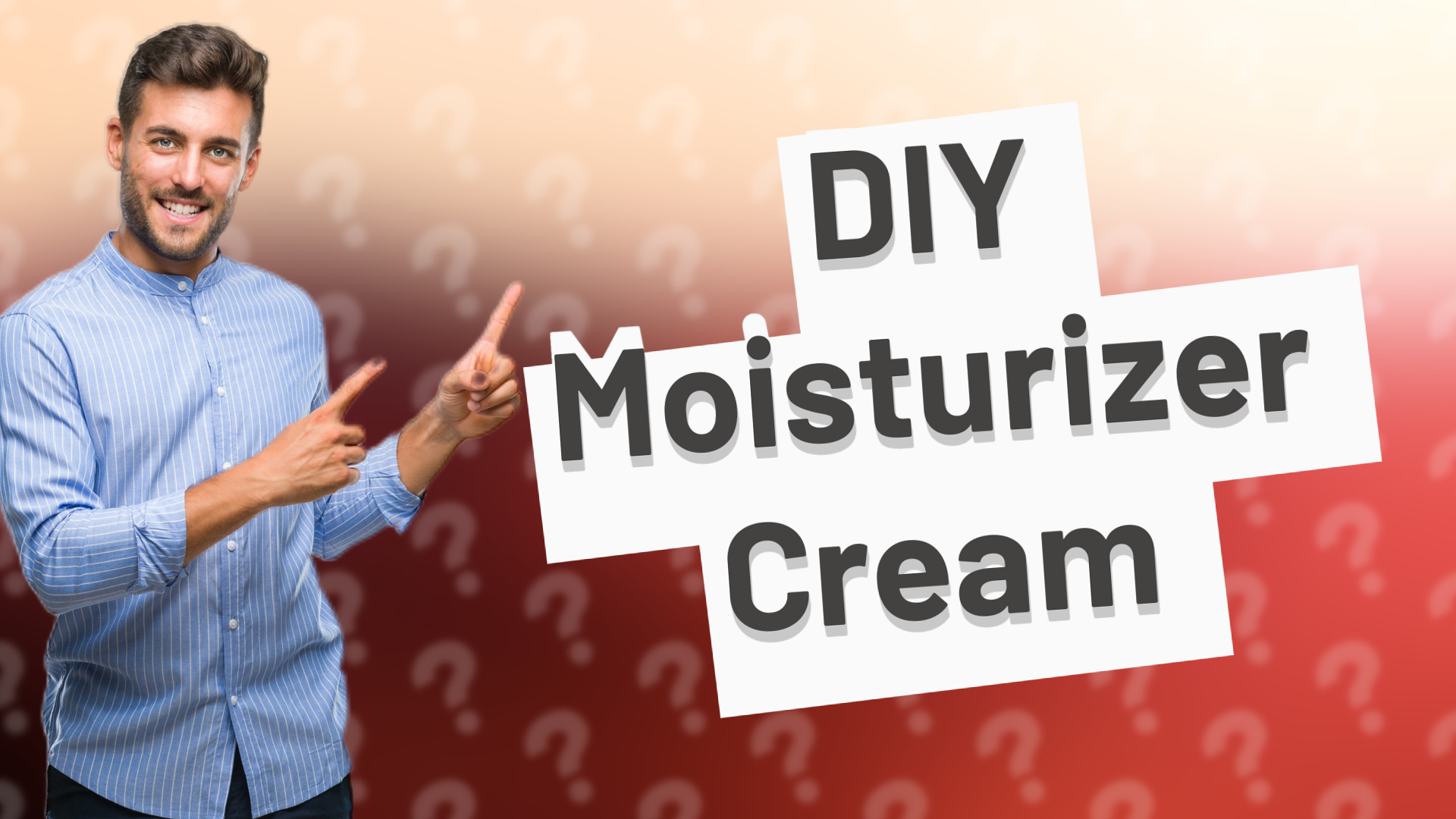 DIY Moisturizer Cream