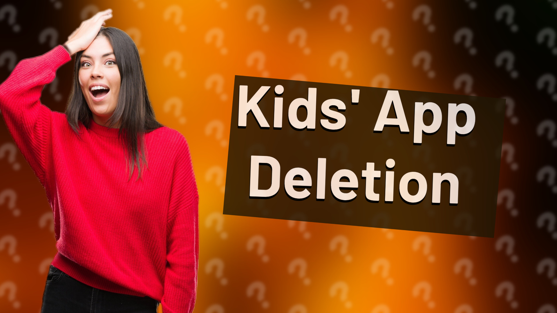 Kids' App Deletion