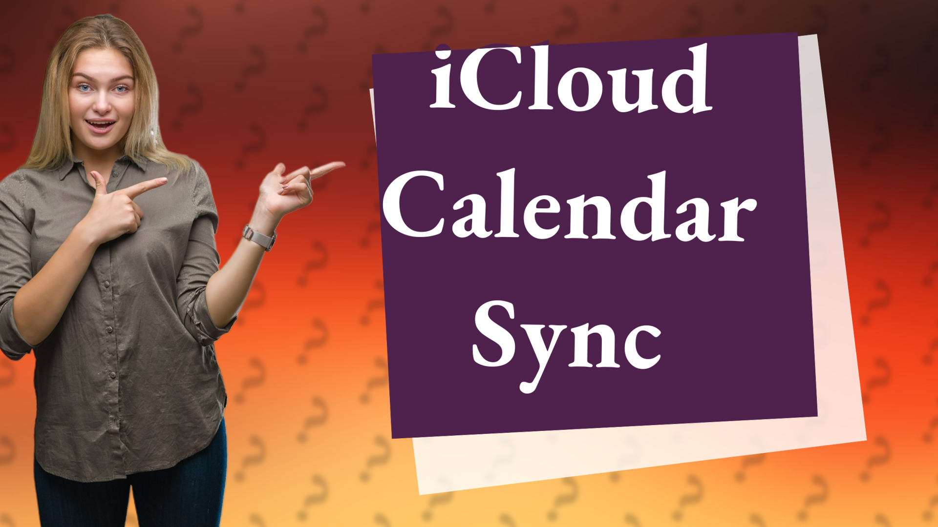 iCloud Calendar Sync