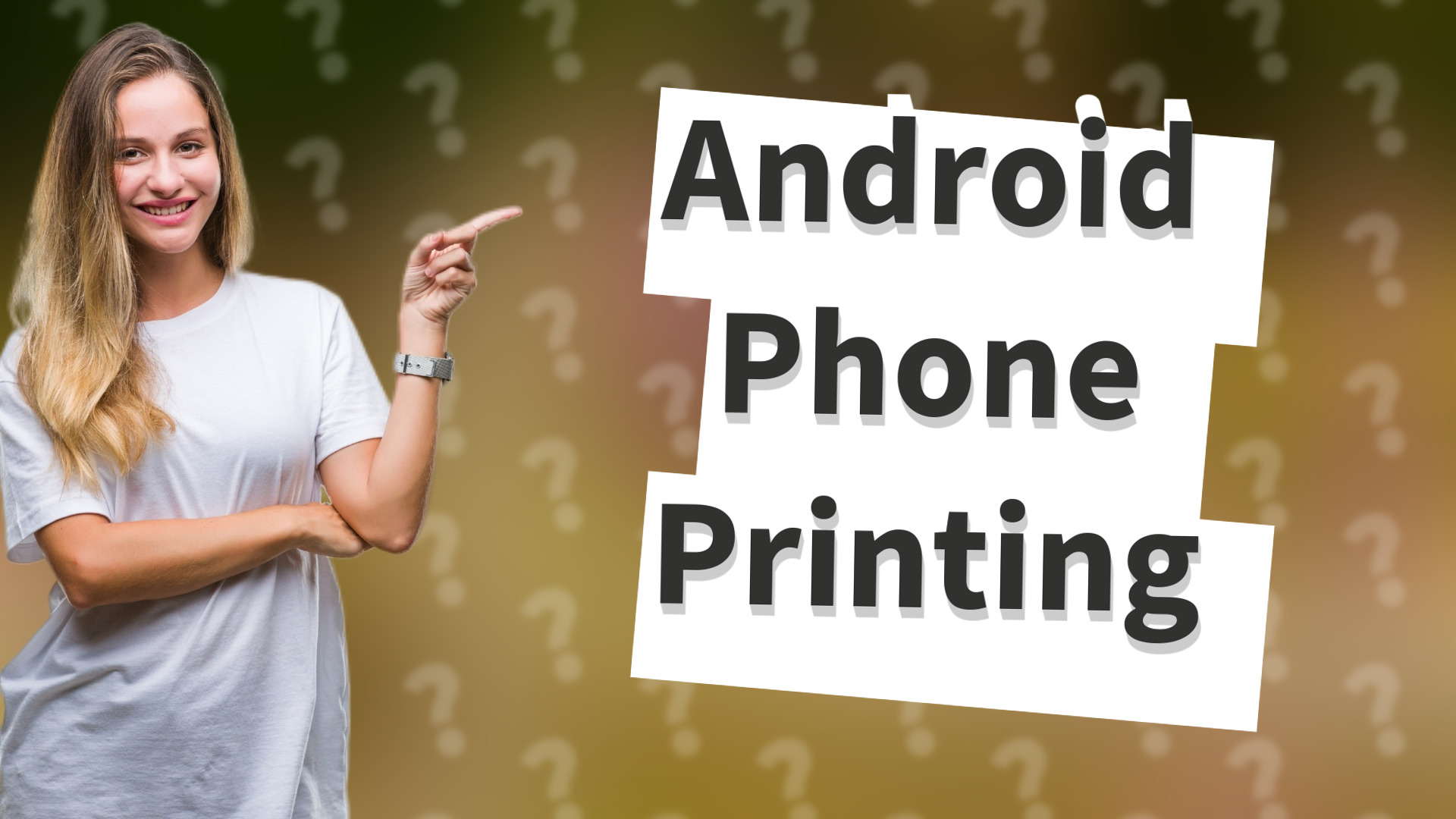 Android Phone Printing