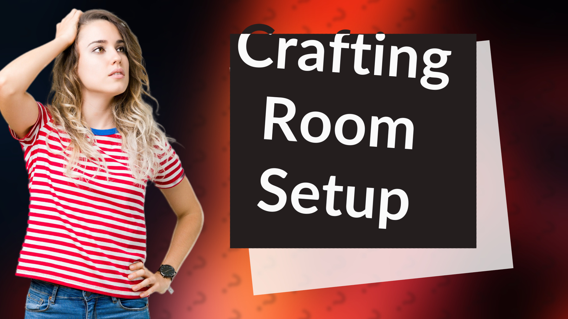 Crafting Room Setup
