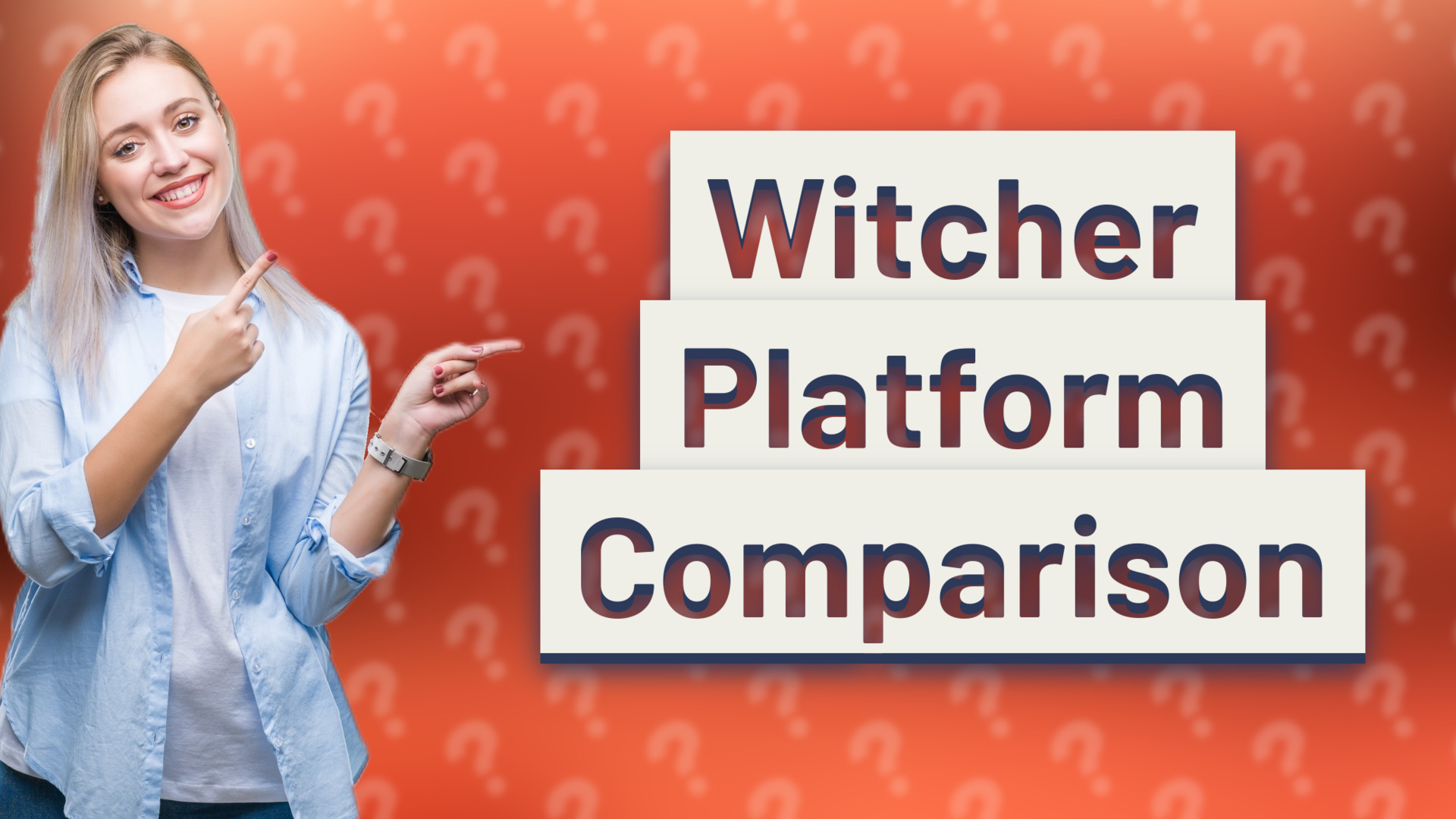 Witcher Platform Comparison