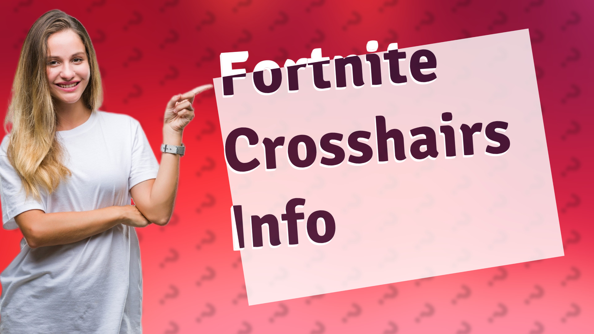 Fortnite Crosshairs Info