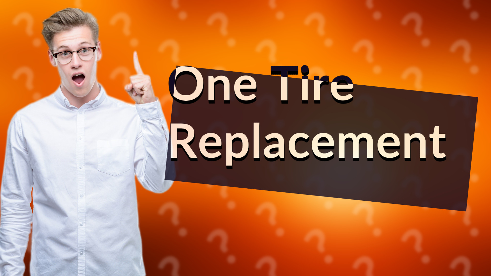 One Tire Replacement