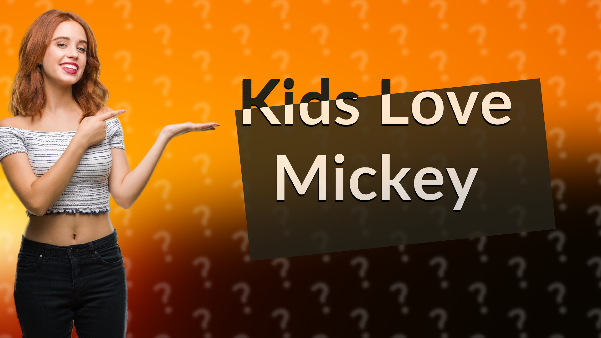 Kids Love Mickey