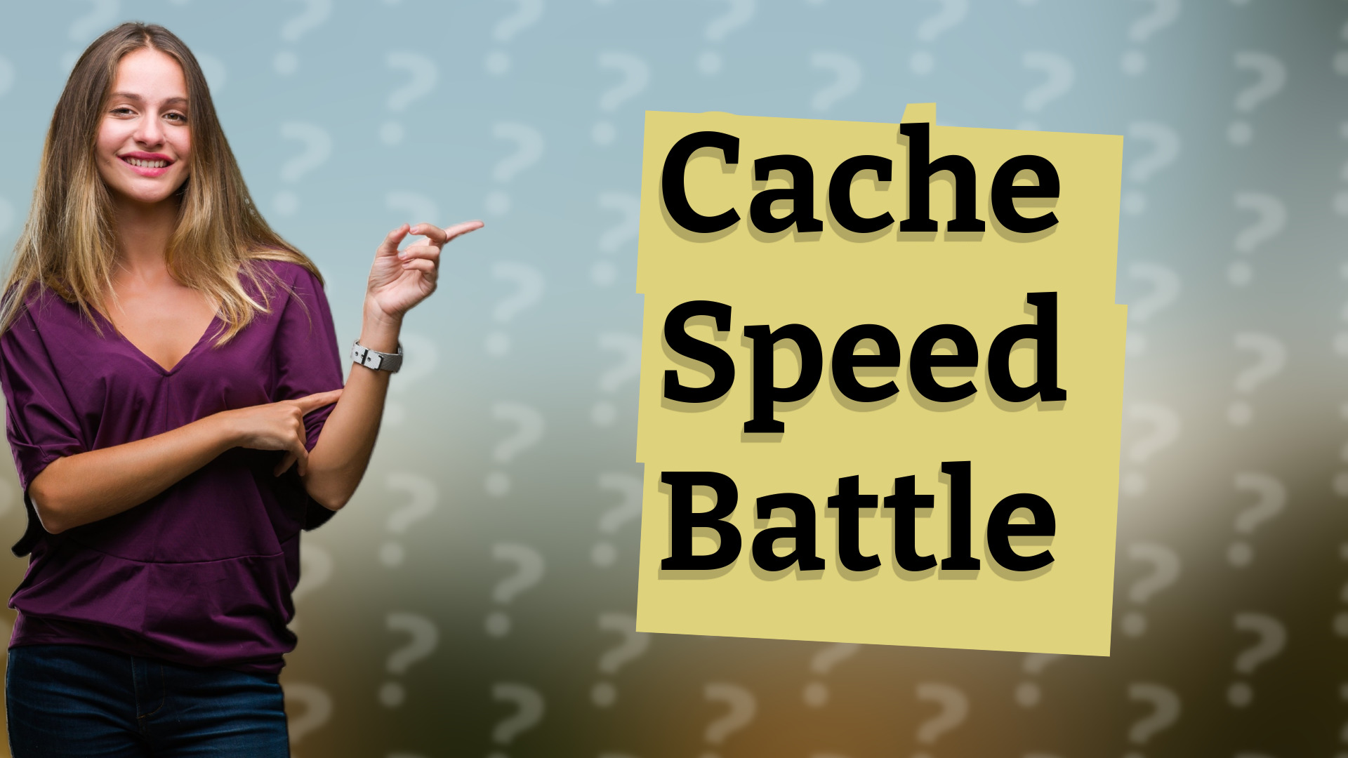 Cache Speed Battle