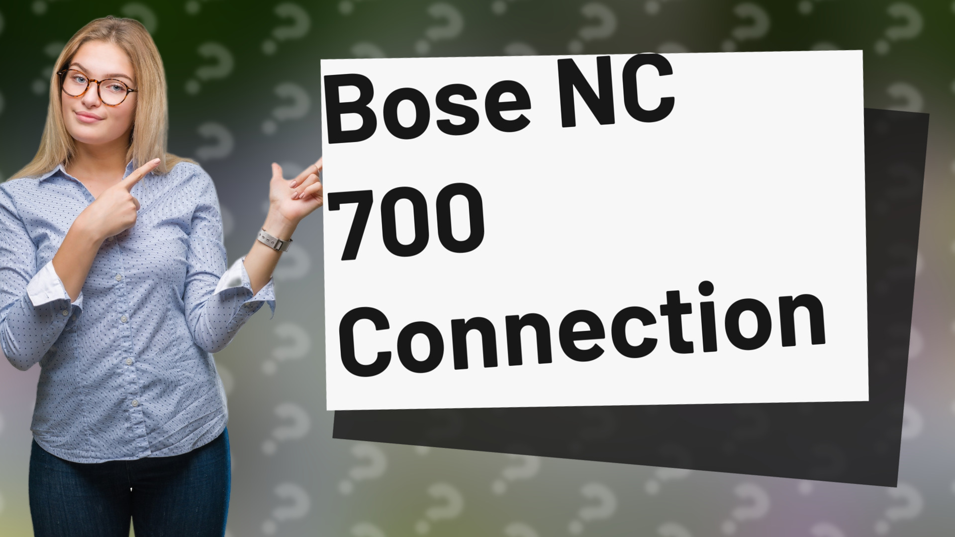 Bose NC 700 Connection
